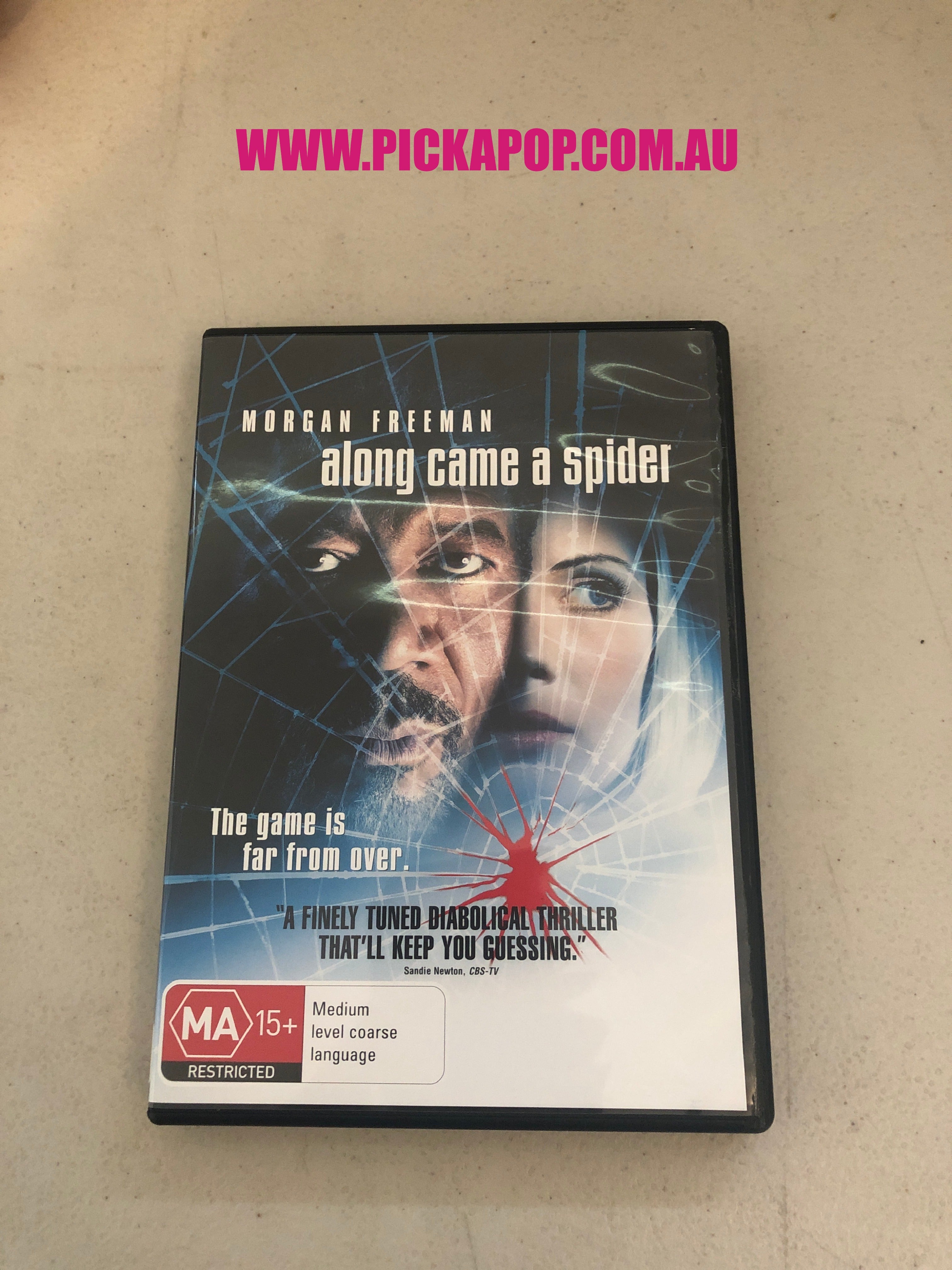 ALONG CAME A SPIDER - PAL Region 4 - DVD Cleaned and Tested