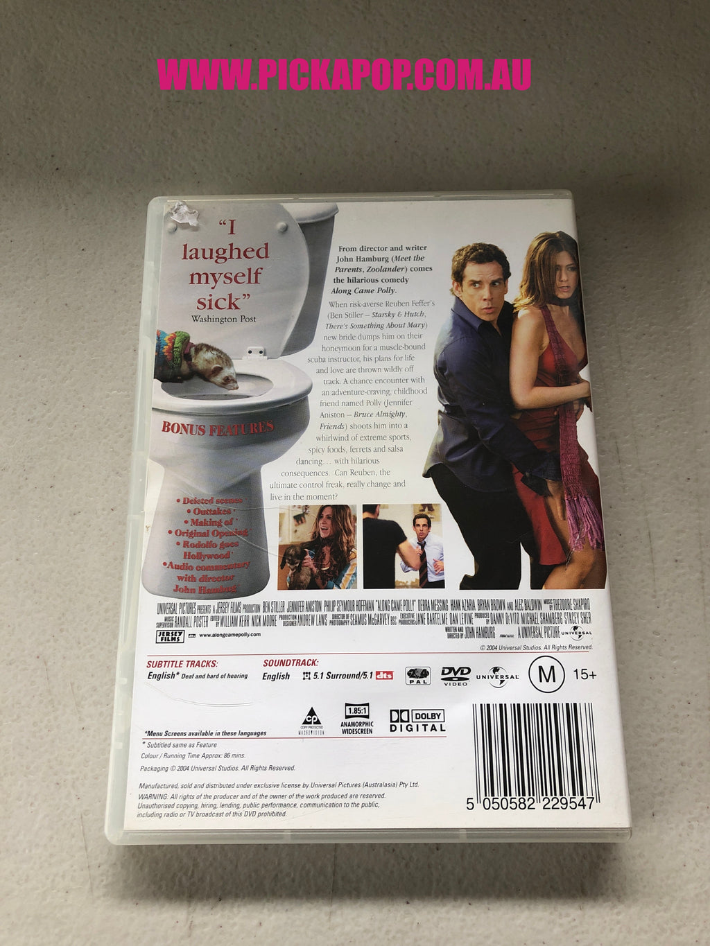 ALONG CAME POLLY - PAL Region 4 - DVD Cleaned and Tested