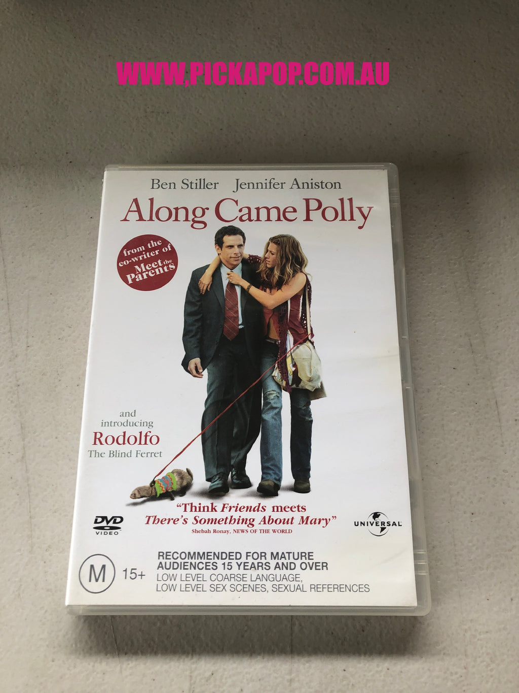 ALONG CAME POLLY - PAL Region 4 - DVD Cleaned and Tested