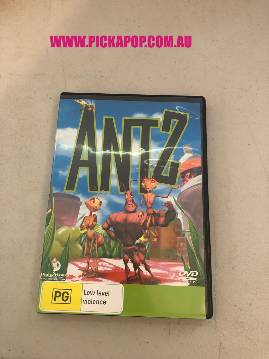 ANTZ - PAL Region 4 - DVD Cleaned and Tested