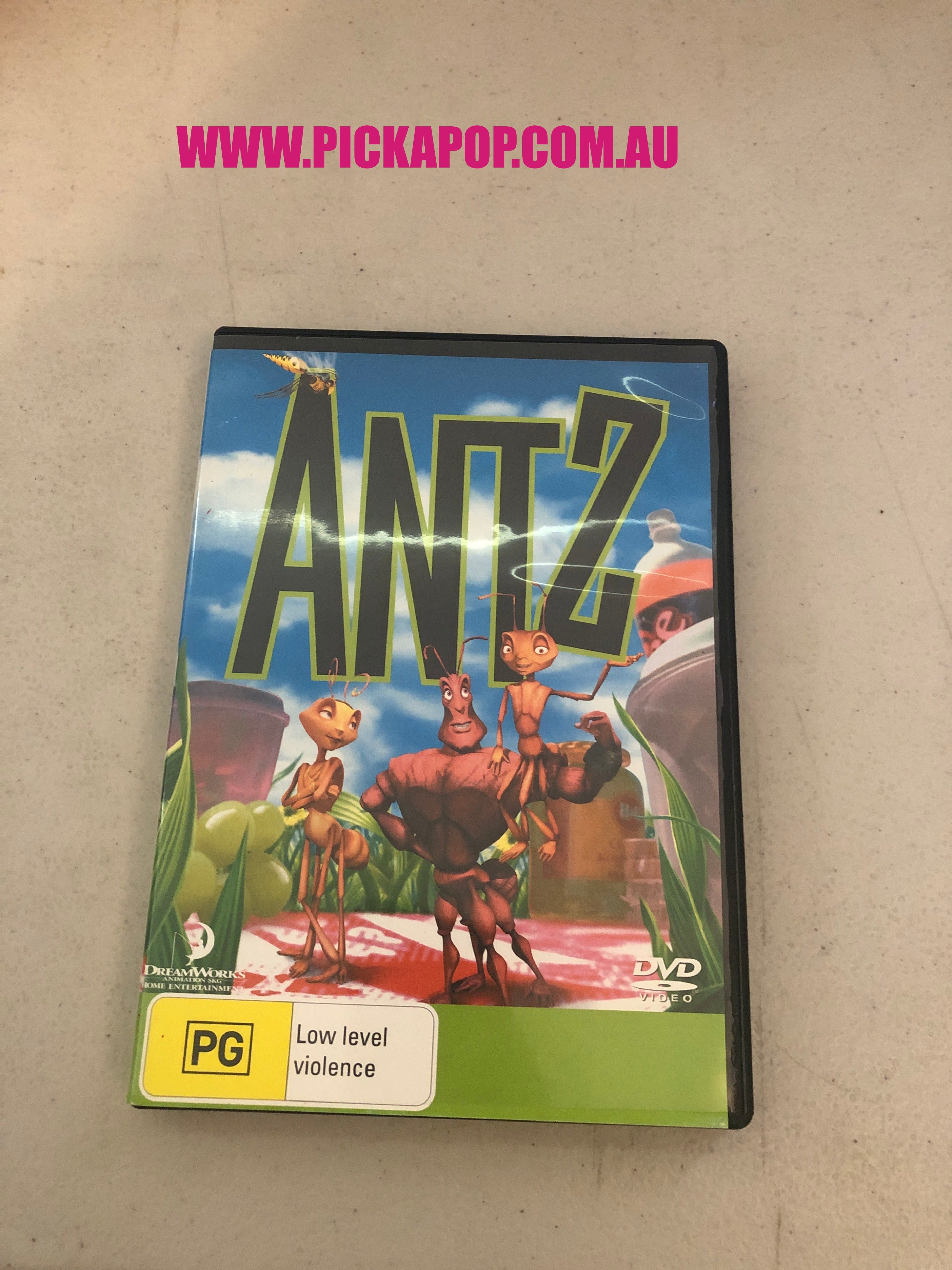 ANTZ - PAL Region 4 - DVD Cleaned and Tested