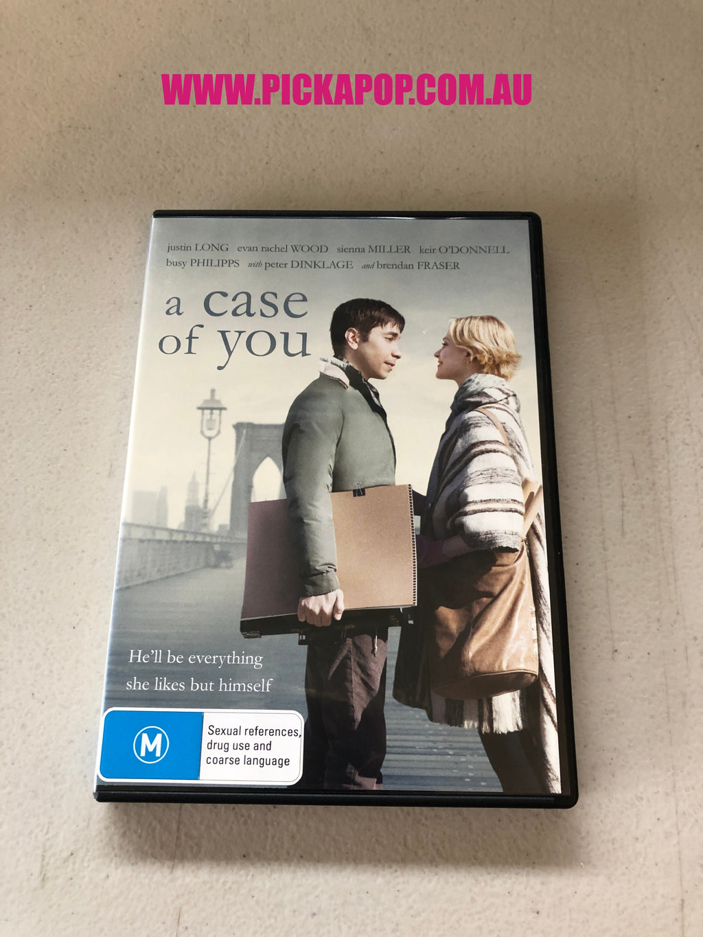 A CASE OF YOU - PAL Region 4 - DVD Cleaned and Tested