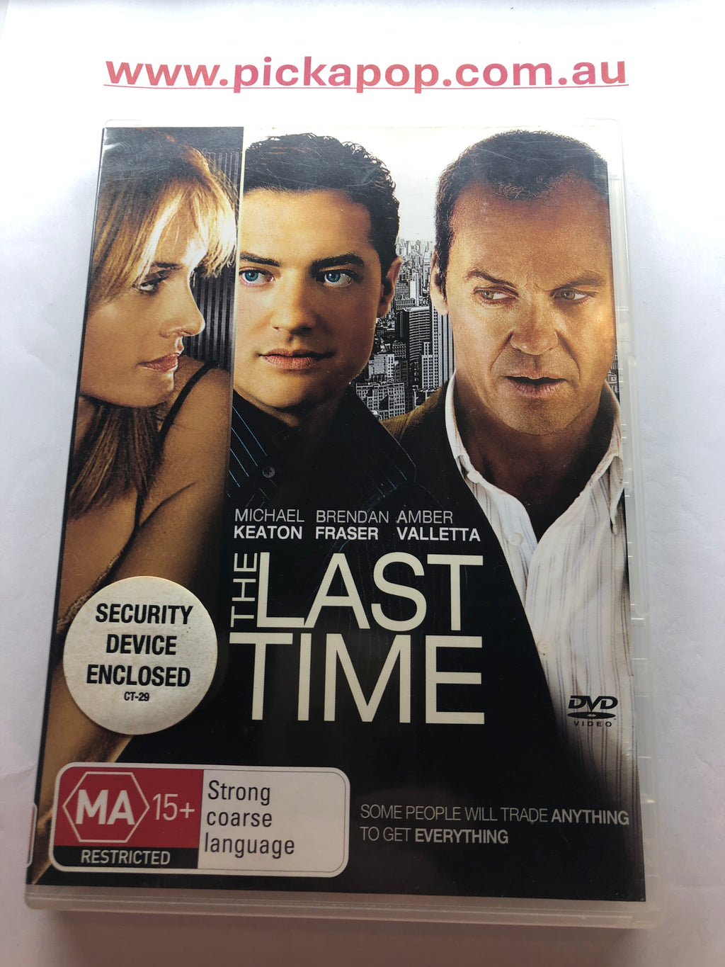 THE LAST TIME - (PAL Region 4) DVD Cleaned and Tested