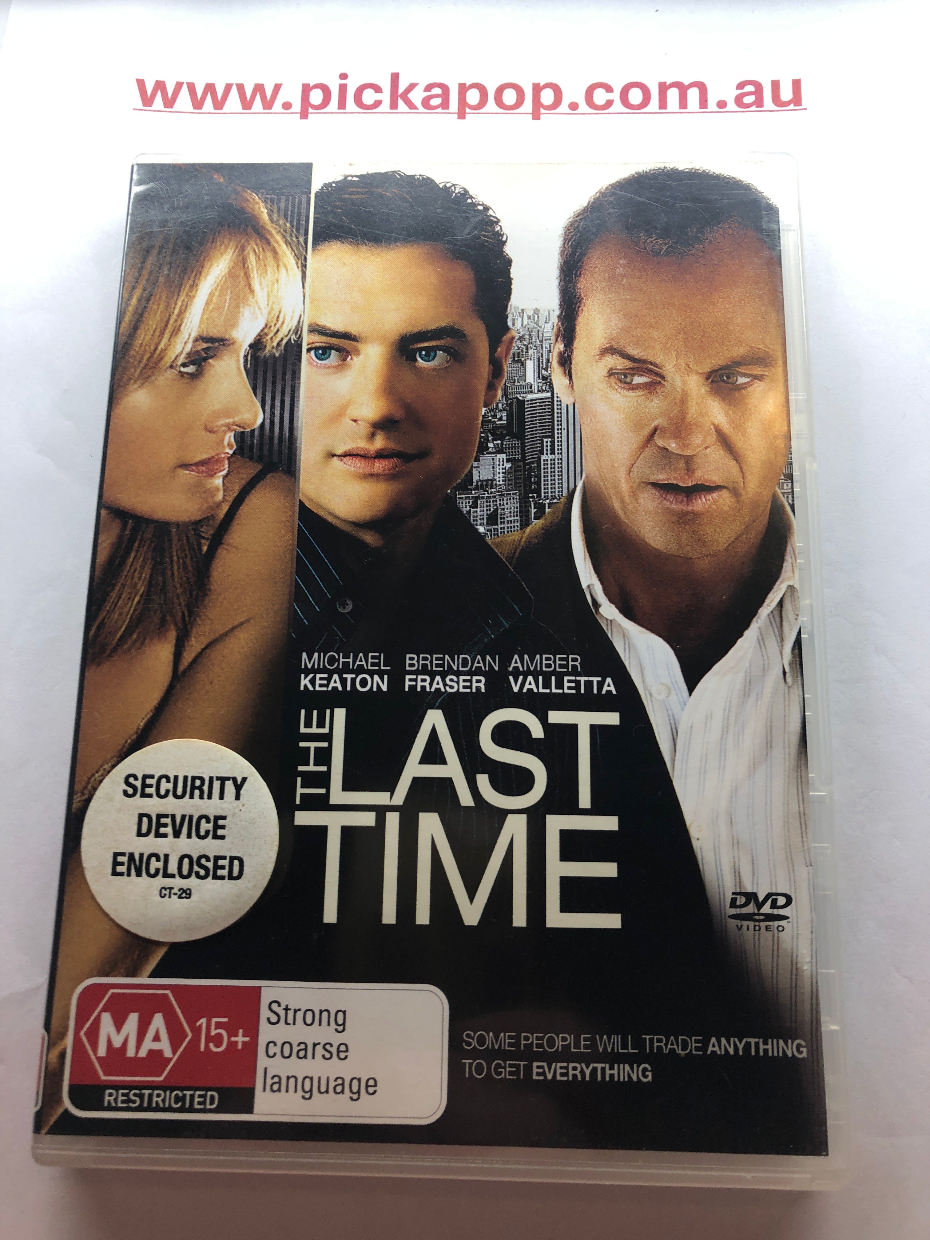 THE LAST TIME - (PAL Region 4) DVD Cleaned and Tested