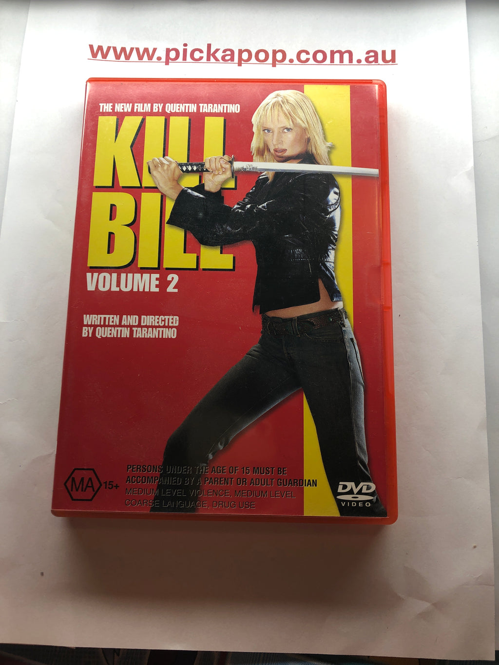 KILL BILL VOLUME 2 - (PAL Region 4) DVD Cleaned and Tested
