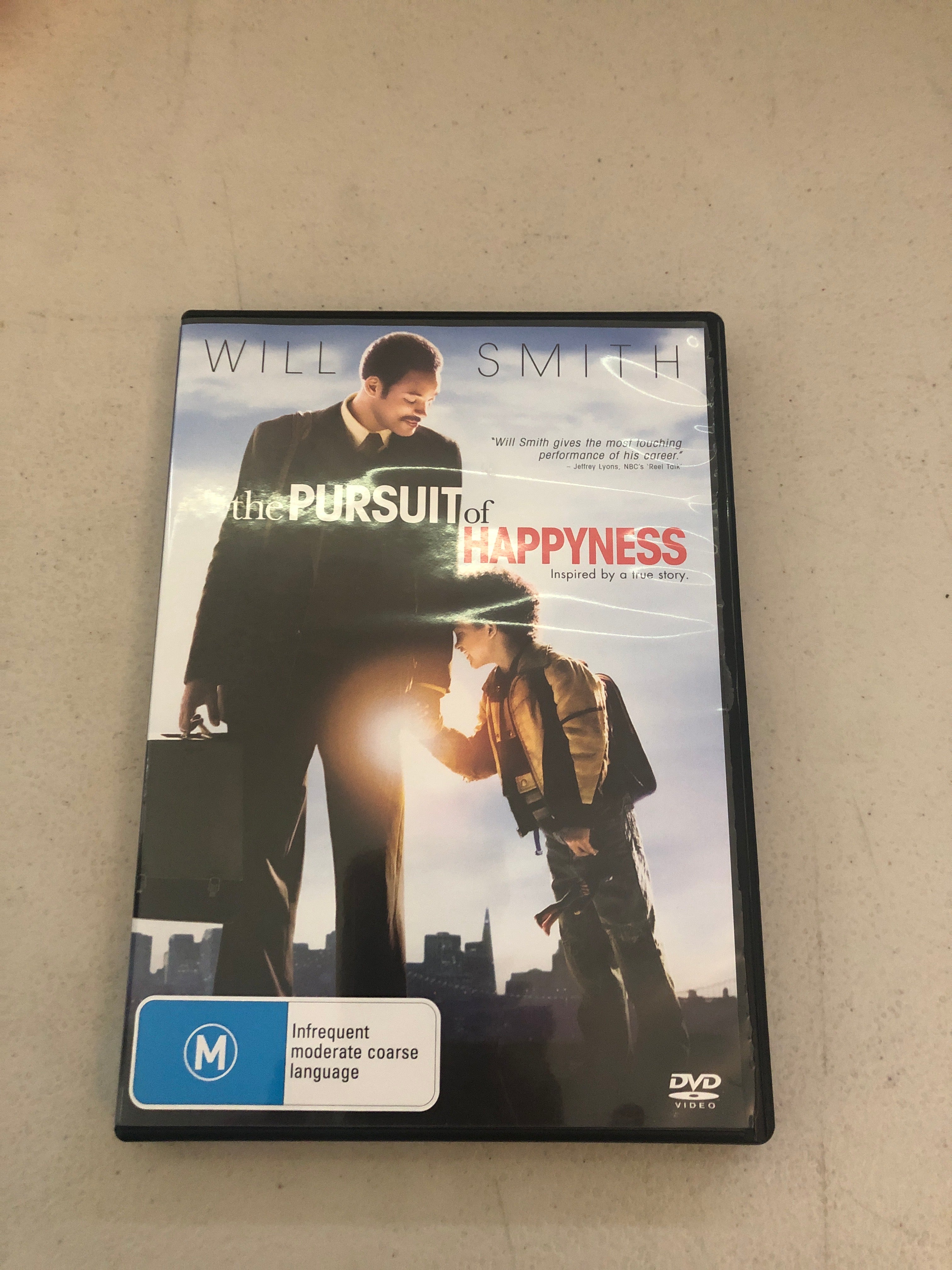 THE PURSUIT OF HAPPYNESS - PAL Region 4 - DVD Cleaned and Tested