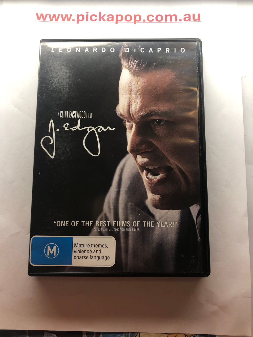 J EDGAR - (PAL Region 4) DVD Cleaned and Tested