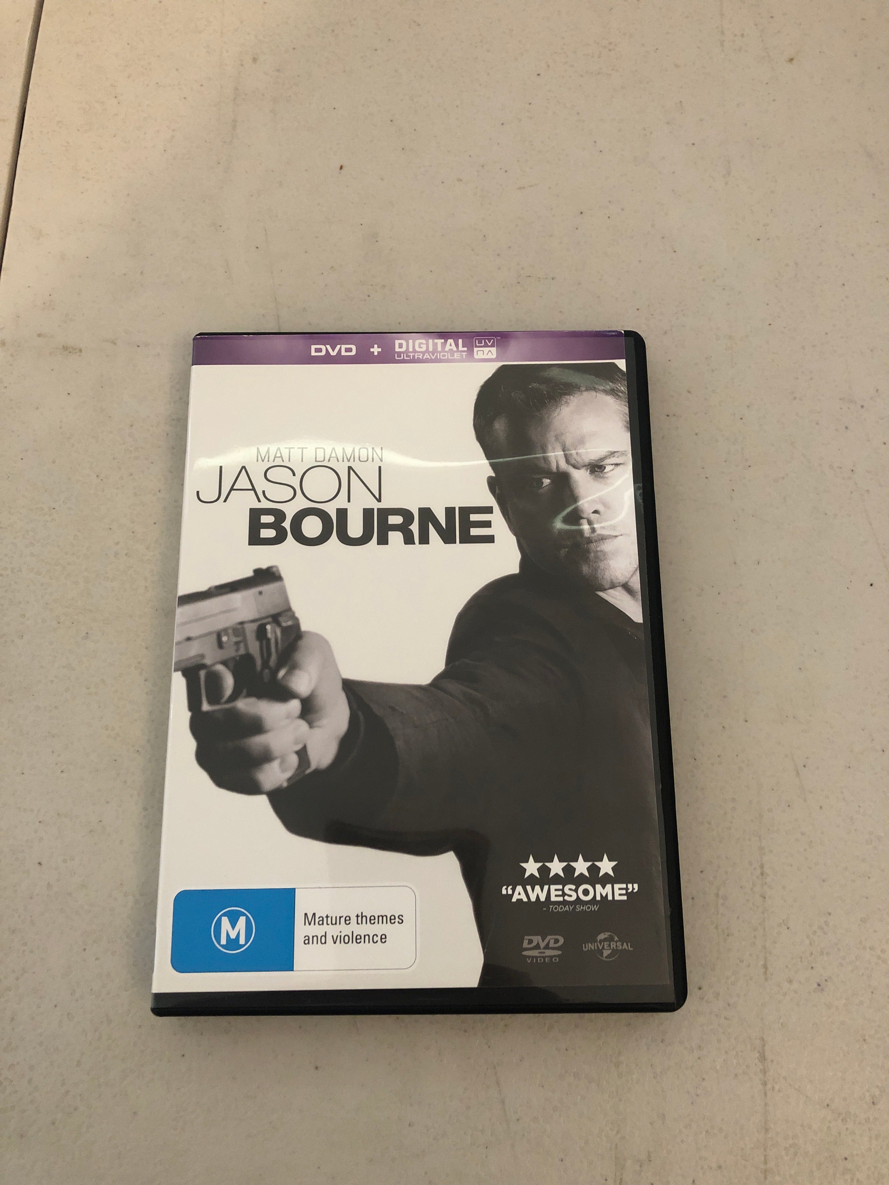 JASON BOURNE - PAL Region 4 - DVD Cleaned and Tested