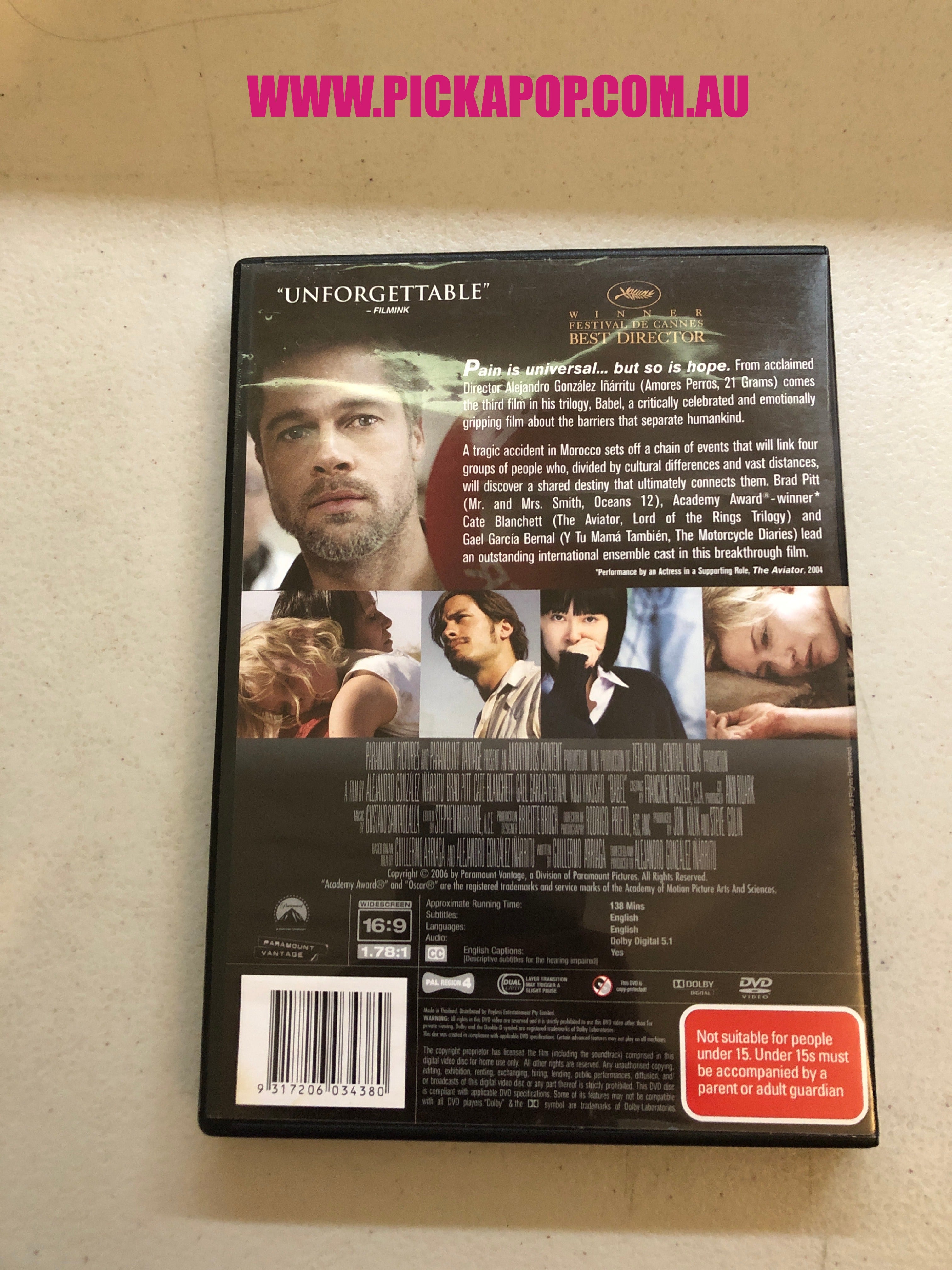 BABEL- PAL Region 4 - DVD Cleaned and Tested