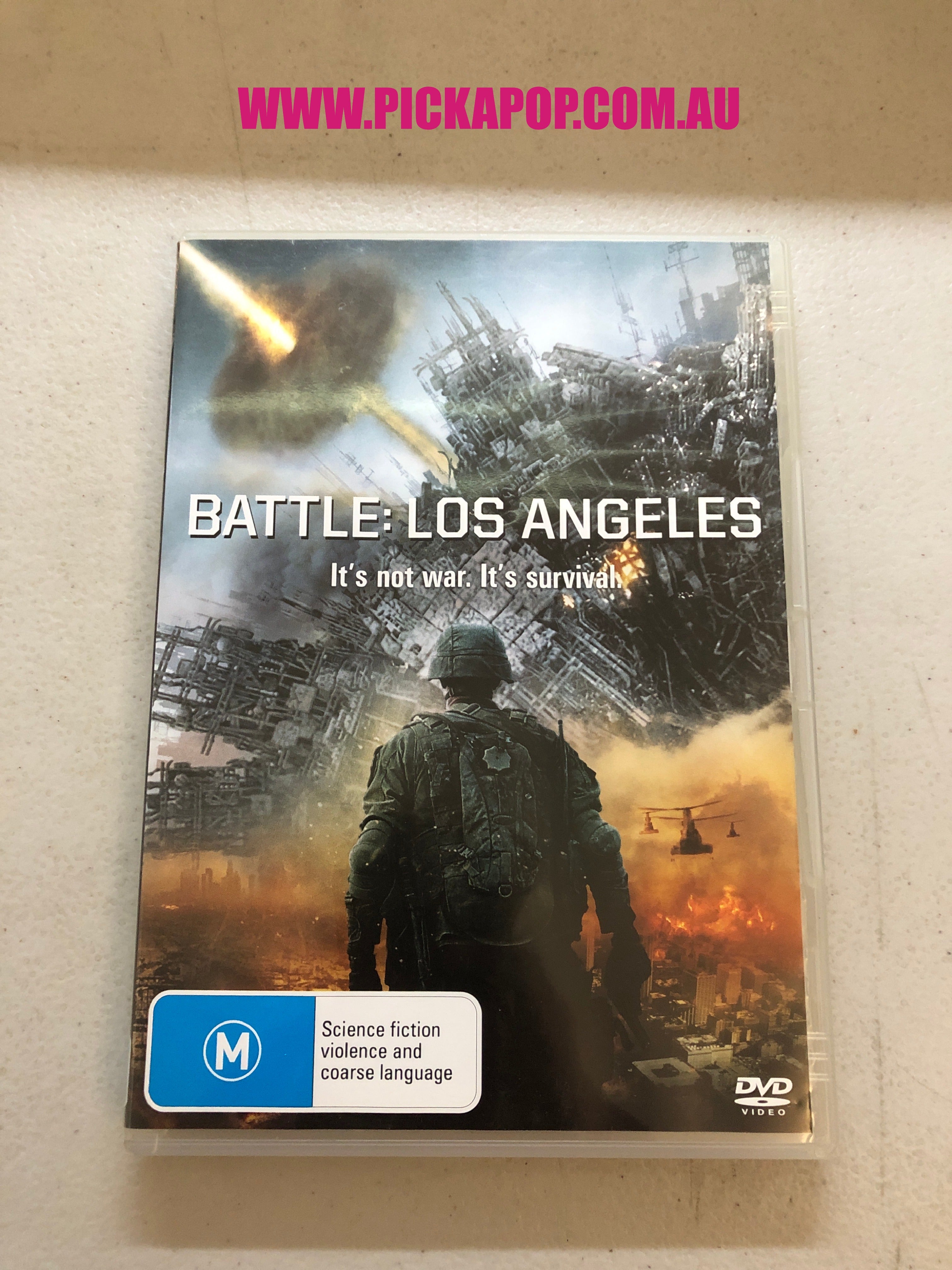 BATTLE: LOS ANGELES - PAL Region 4 - DVD Cleaned and Tested