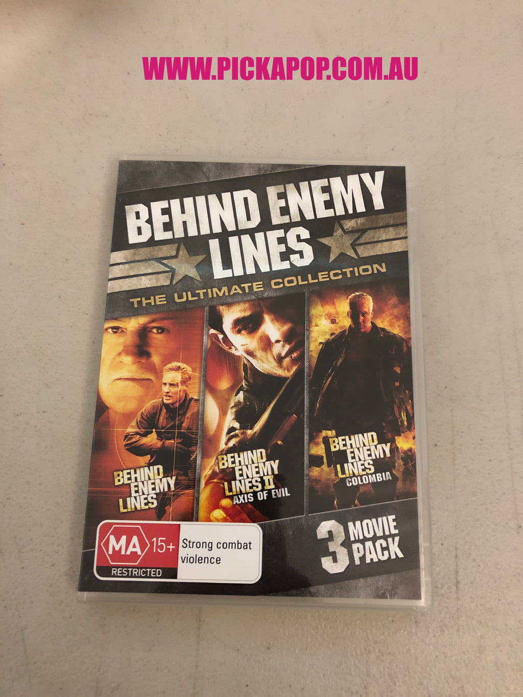BEHIND ENEMY LINES THE ULTIMATE COLLECTION - PAL Region 4 - DVD Cleaned and Tested