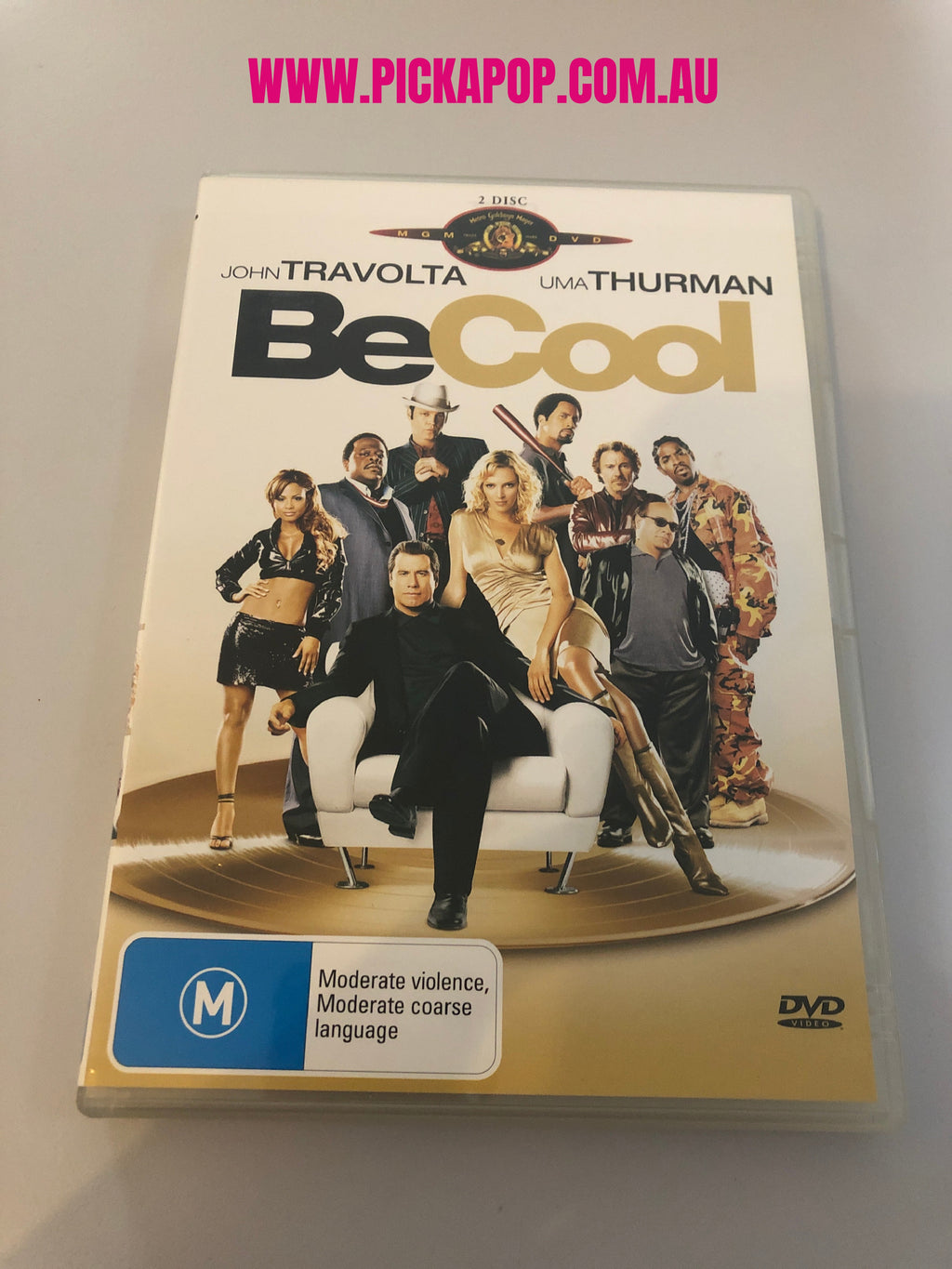 BE COOL - (PAL Region 4) DVD Cleaned and Tested