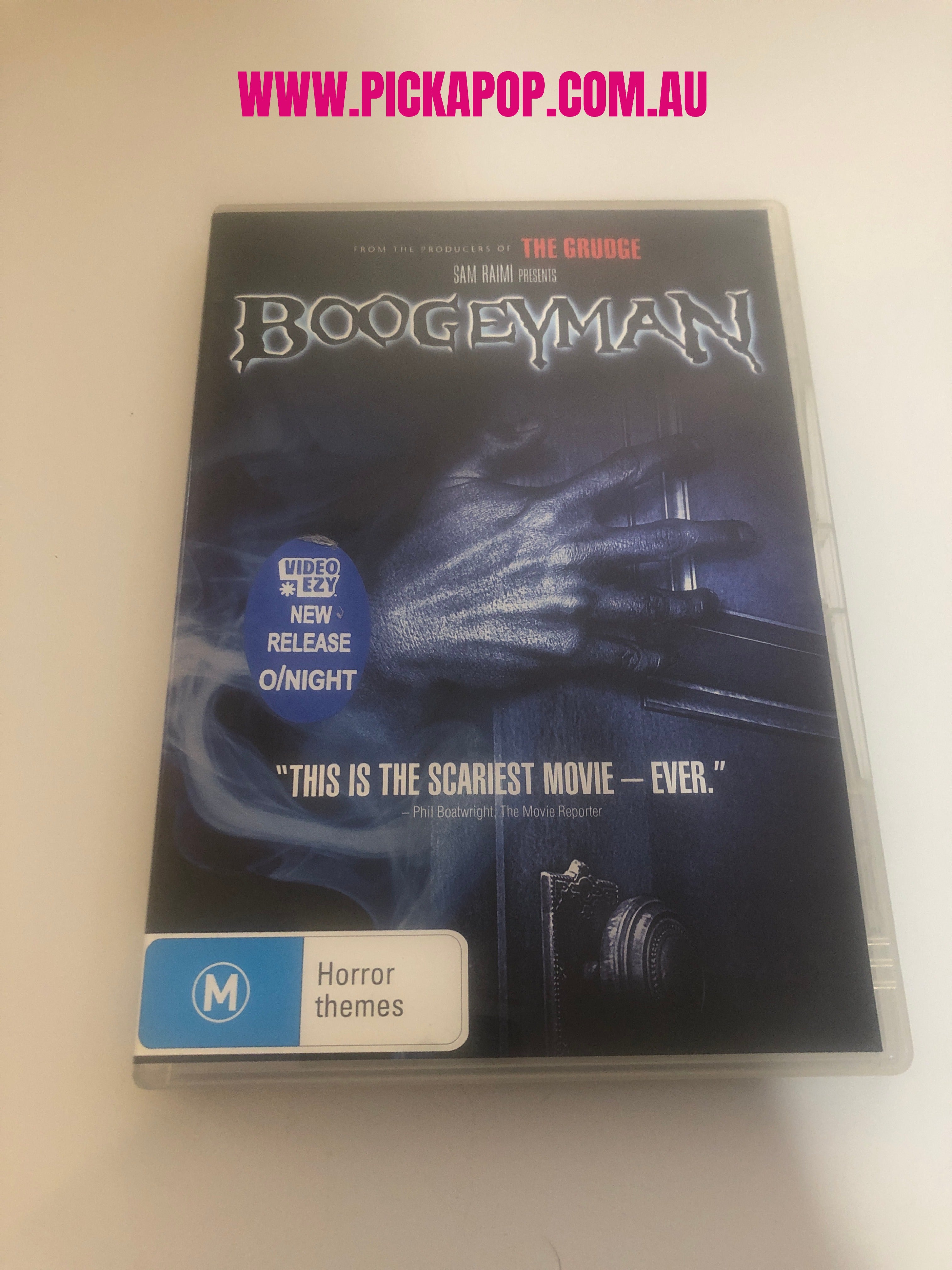 BOOGEYMAN - (PAL Region 4) DVD Cleaned and Tested