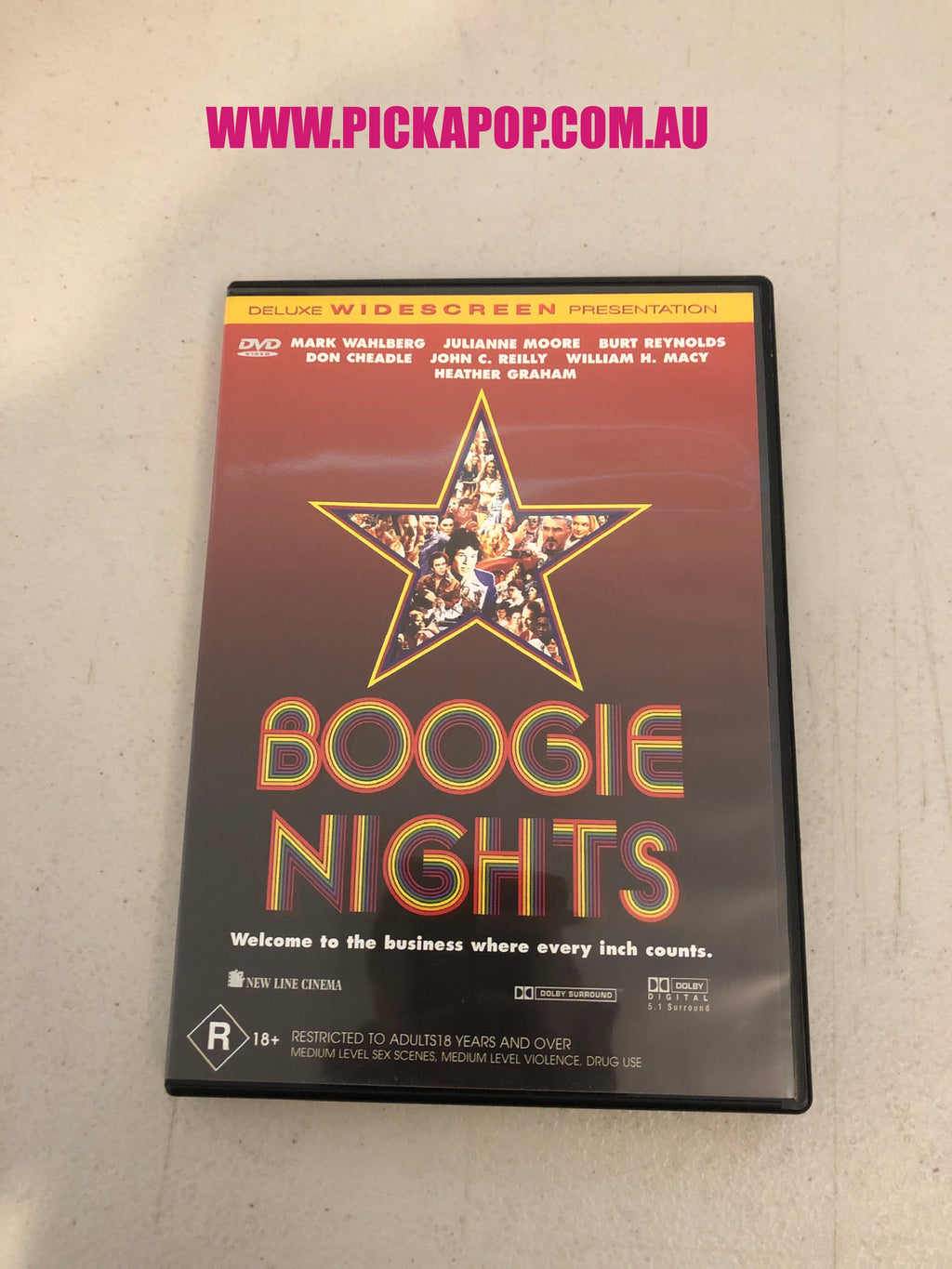 BOOGIE NIGHTS - PAL Region 4 - DVD Cleaned and Tested