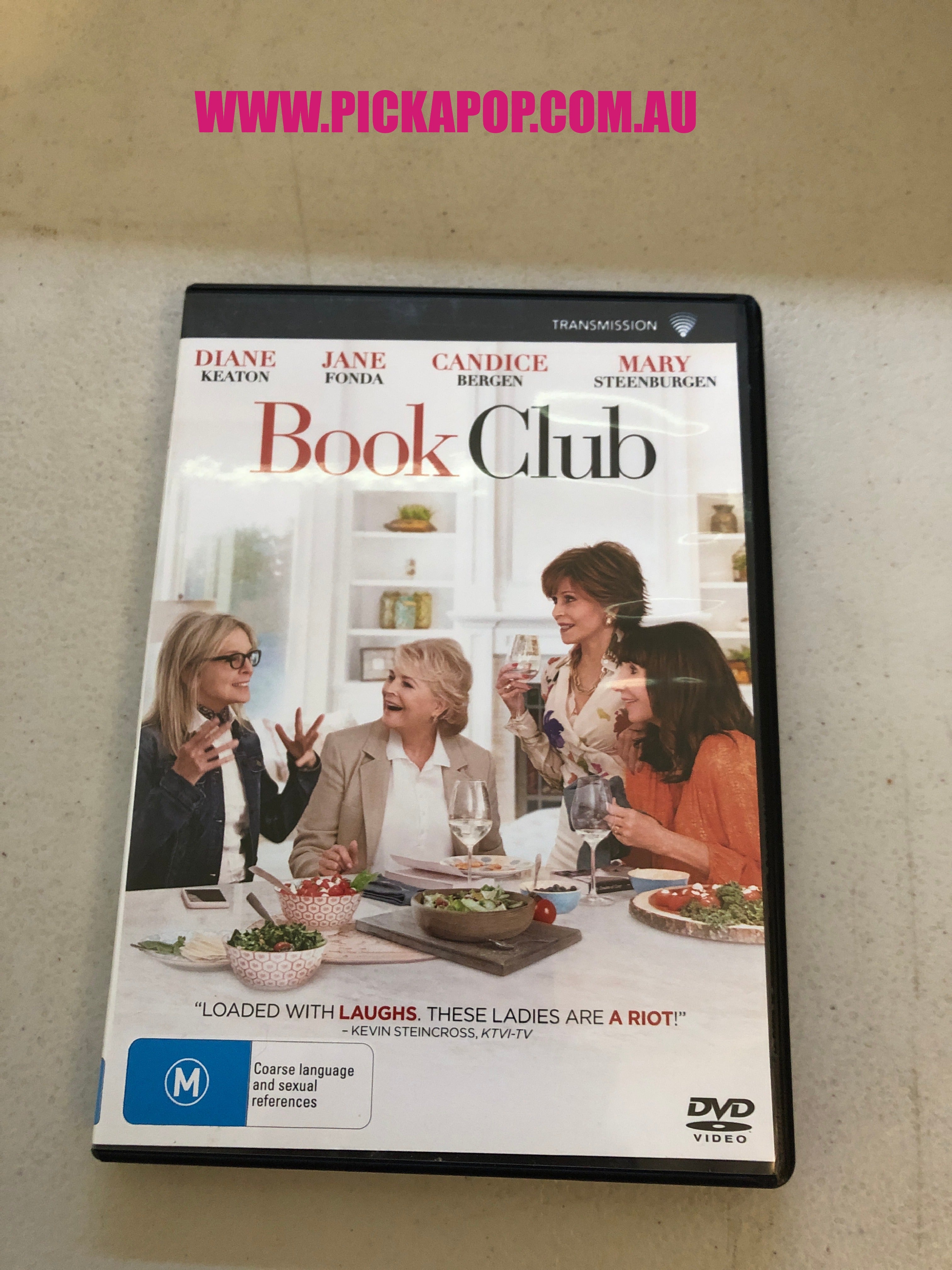 BOOK CLUB - PAL Region 4 - DVD Cleaned and Tested