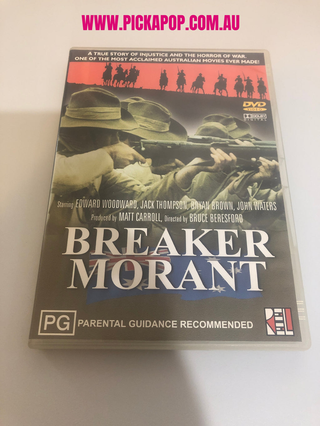 BREAKER MORANT - (PAL Region 4) DVD Cleaned and Tested