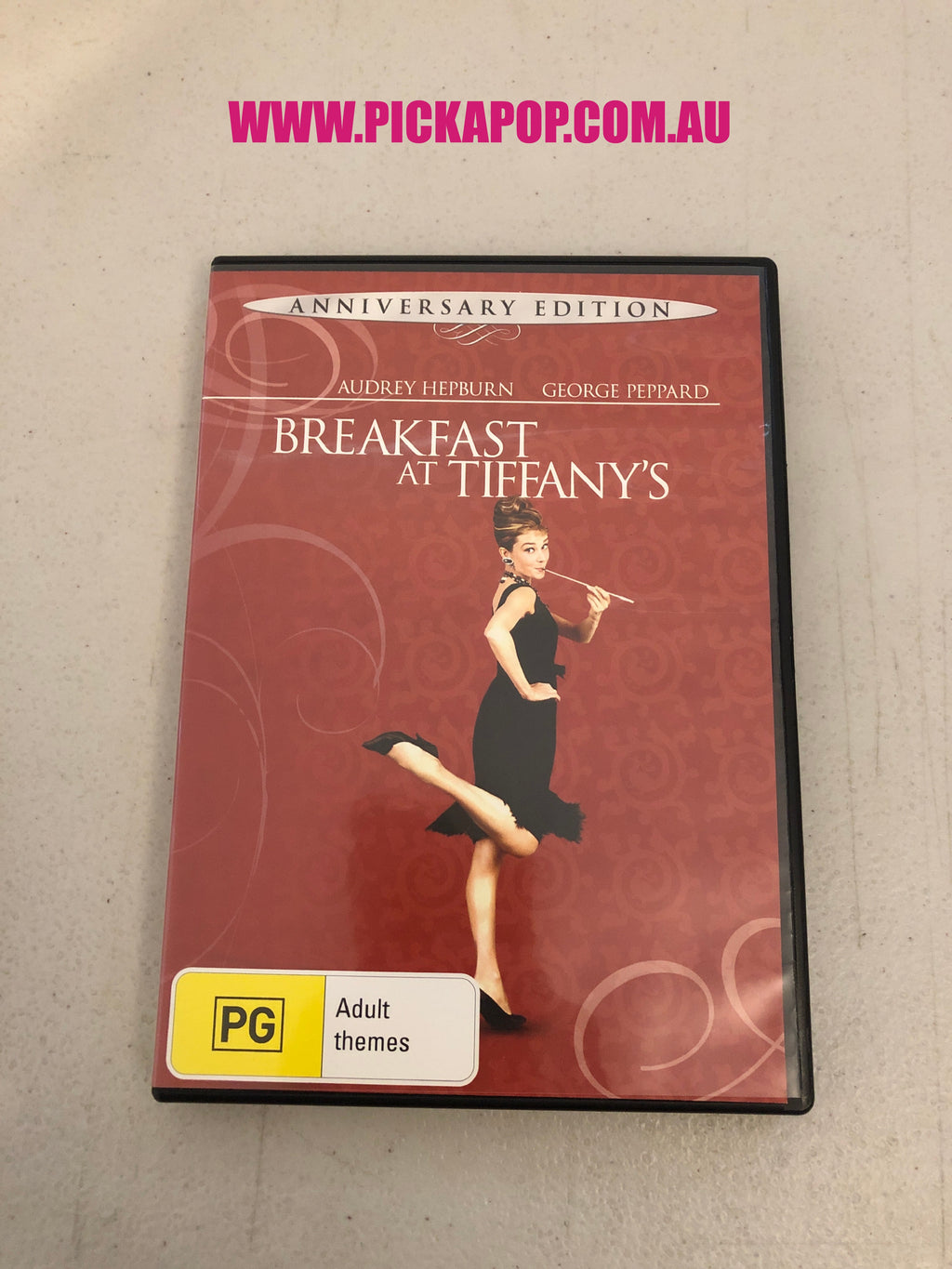BREAKFAST AT TIFFANYS - PAL Region 4 - DVD Cleaned and Tested
