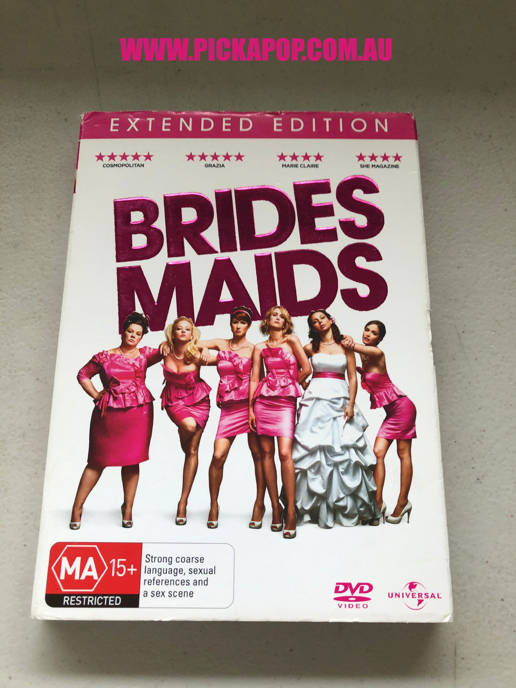 BRIDESMAIDS - PAL Region 4 - DVD Cleaned and Tested
