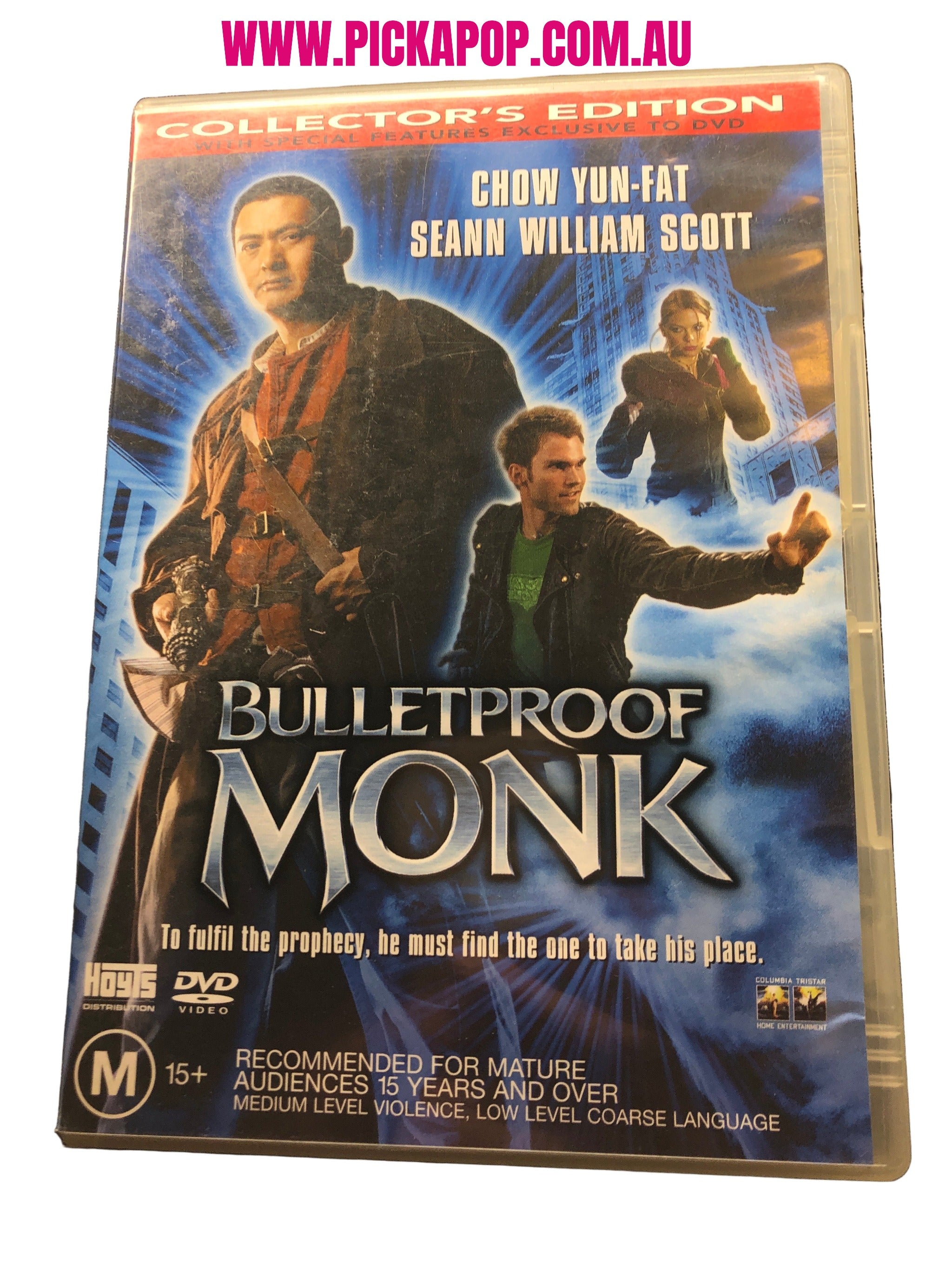 BULLETPROOF MONK - (PAL Region 4) DVD Cleaned and Tested