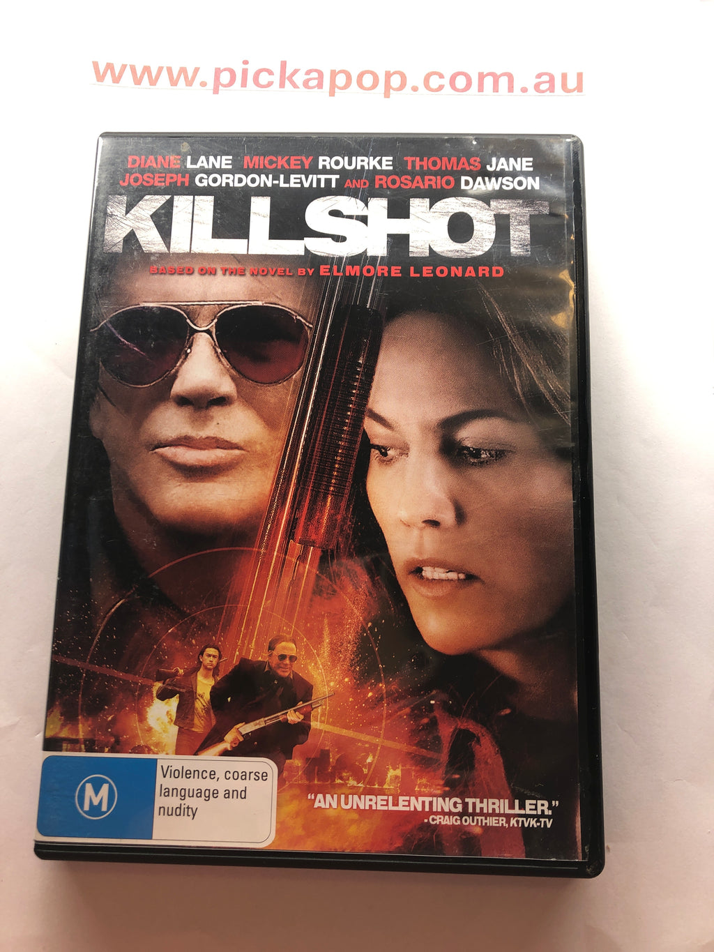 KILLSHOT - (PAL Region 4) DVD Cleaned and Tested