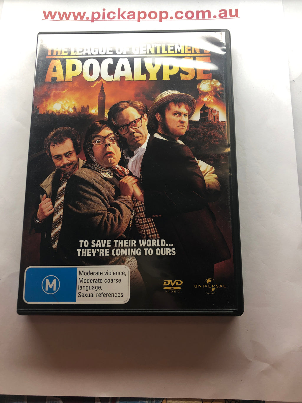 THE LEAGUE OF GENTLEMEN'S APOCALYSE - (PAL Region 4) DVD Cleaned and Tested