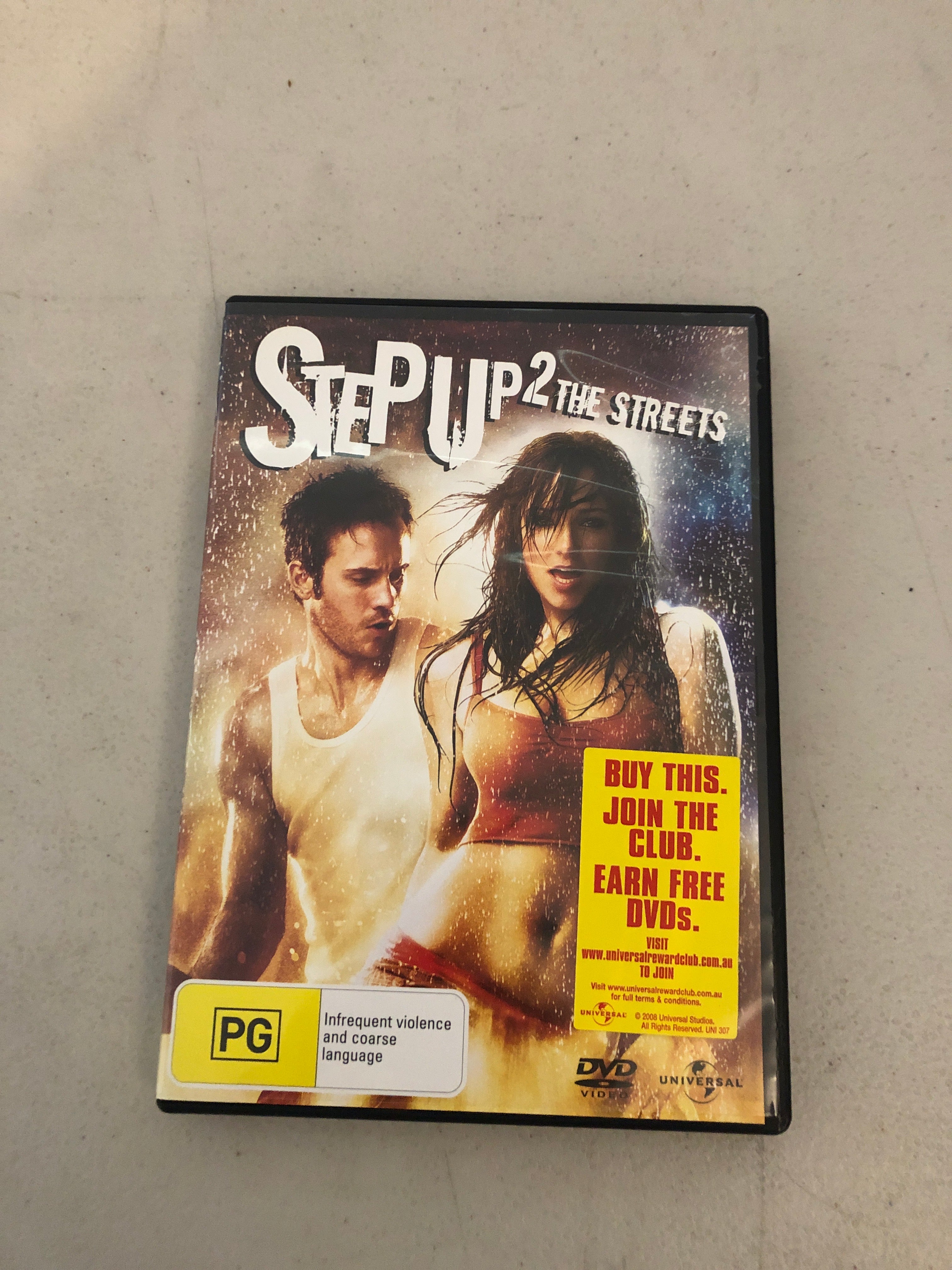 STEP  UP 2 THE STREETS - PAL Region 4 - DVD Cleaned and Tested