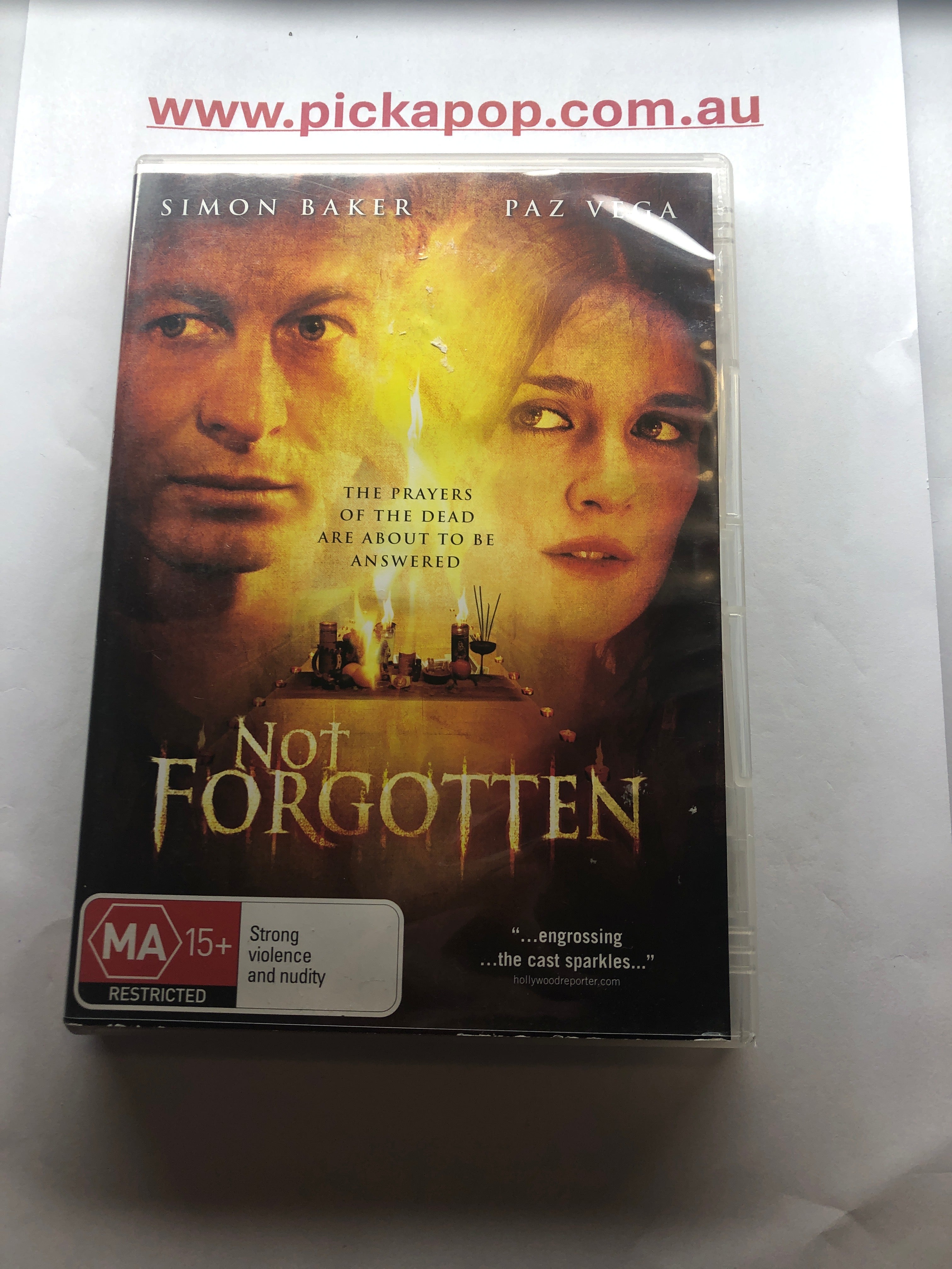 NOT FORGOTTEN - (PAL Region 4) DVD Cleaned and Tested