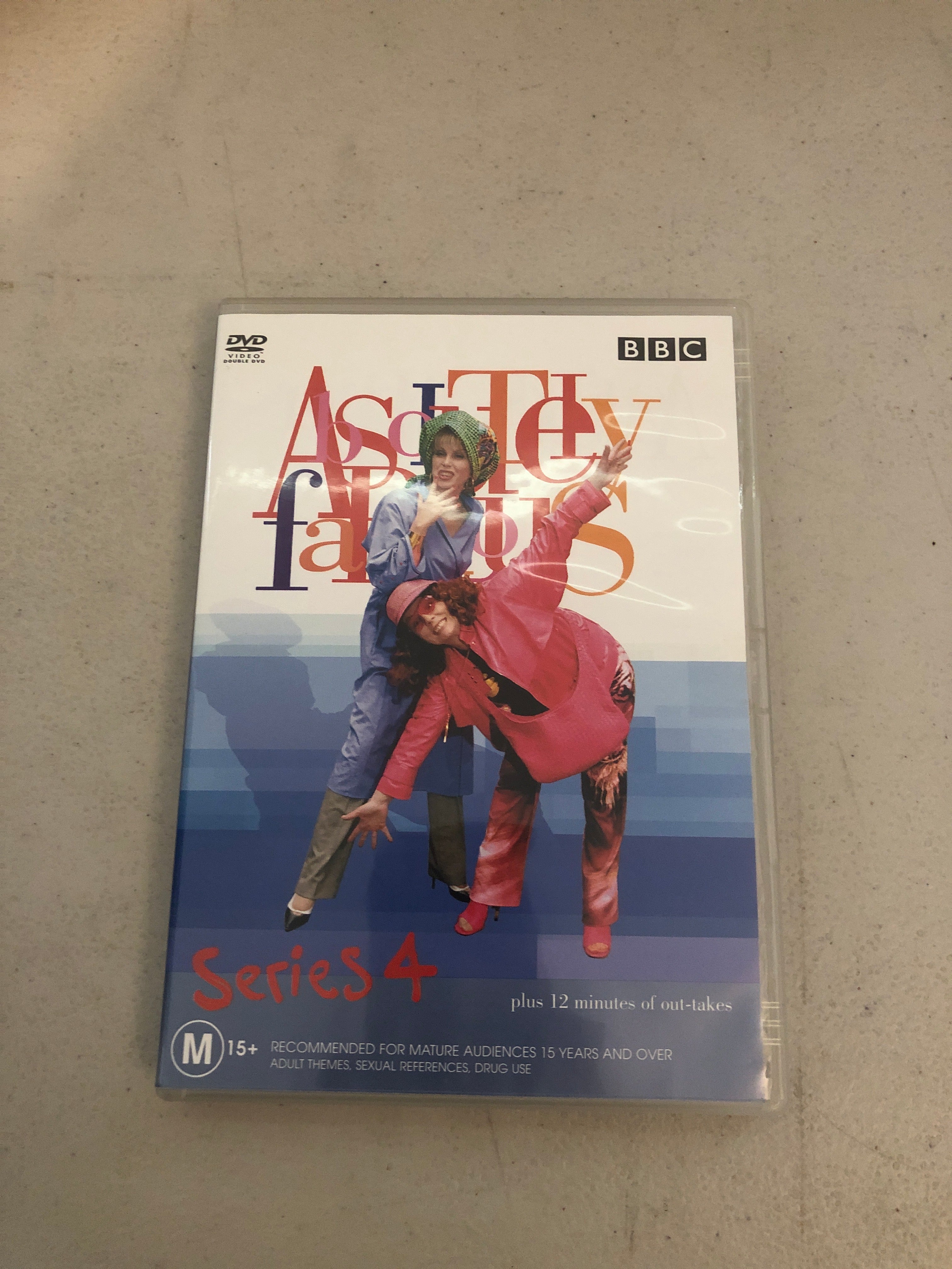 ABSOLUTELY FABULOUS SERIES 4 - PAL Region 4 - DVD Cleaned and Tested
