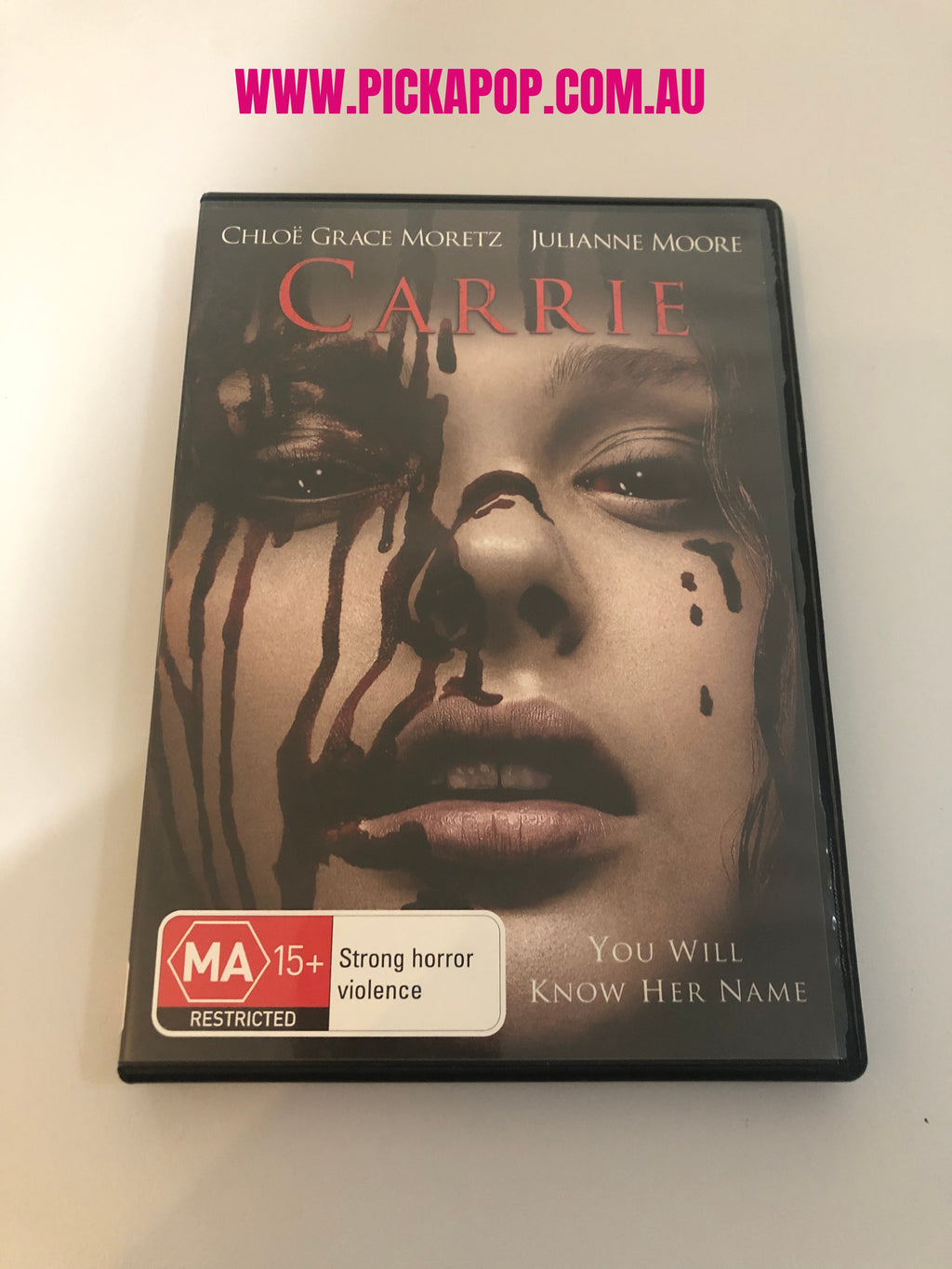 CARRIE - (PAL Region 4) DVD Cleaned and Tested