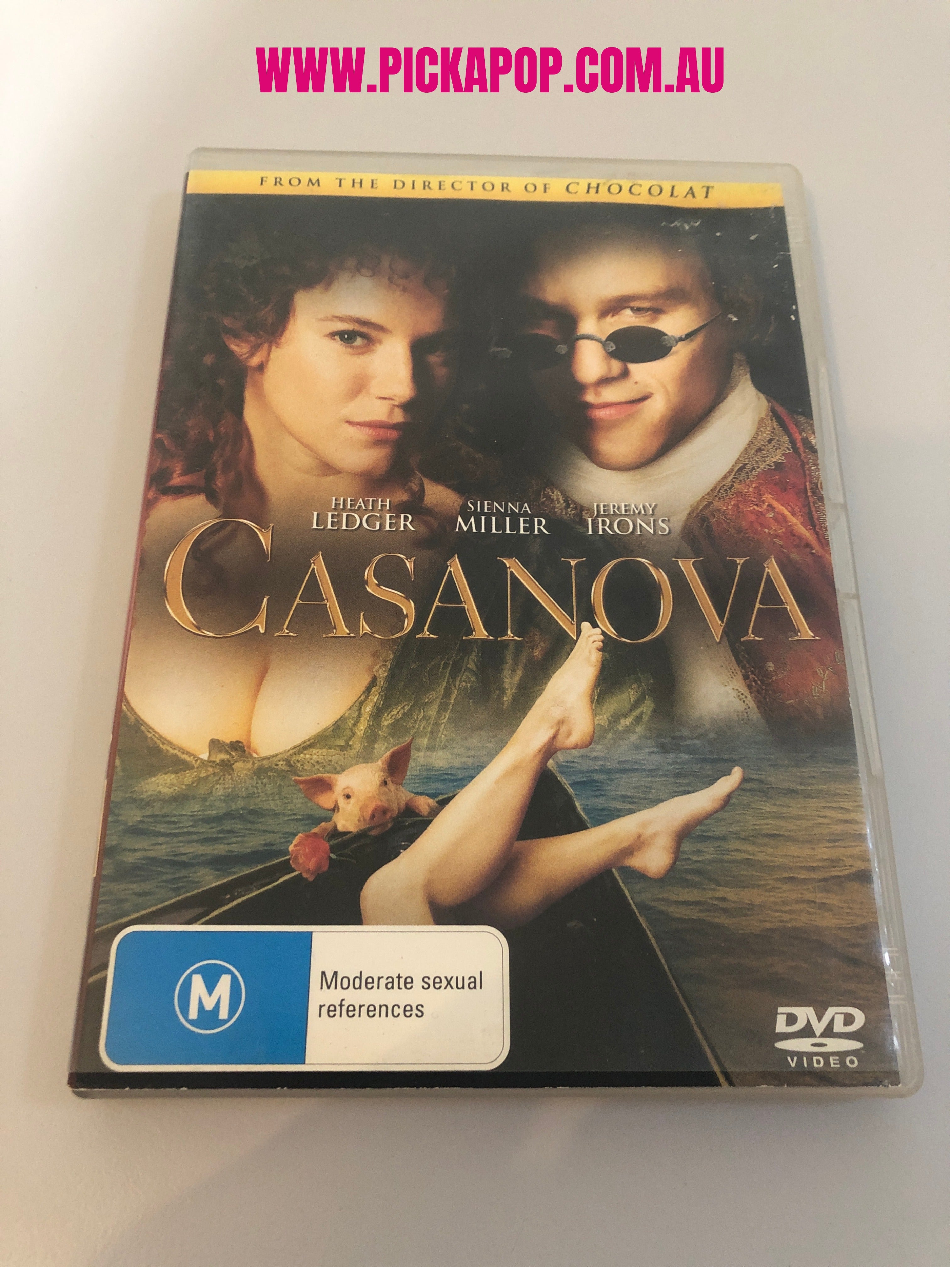 CASANOVA - (PAL Region 4) DVD Cleaned and Tested