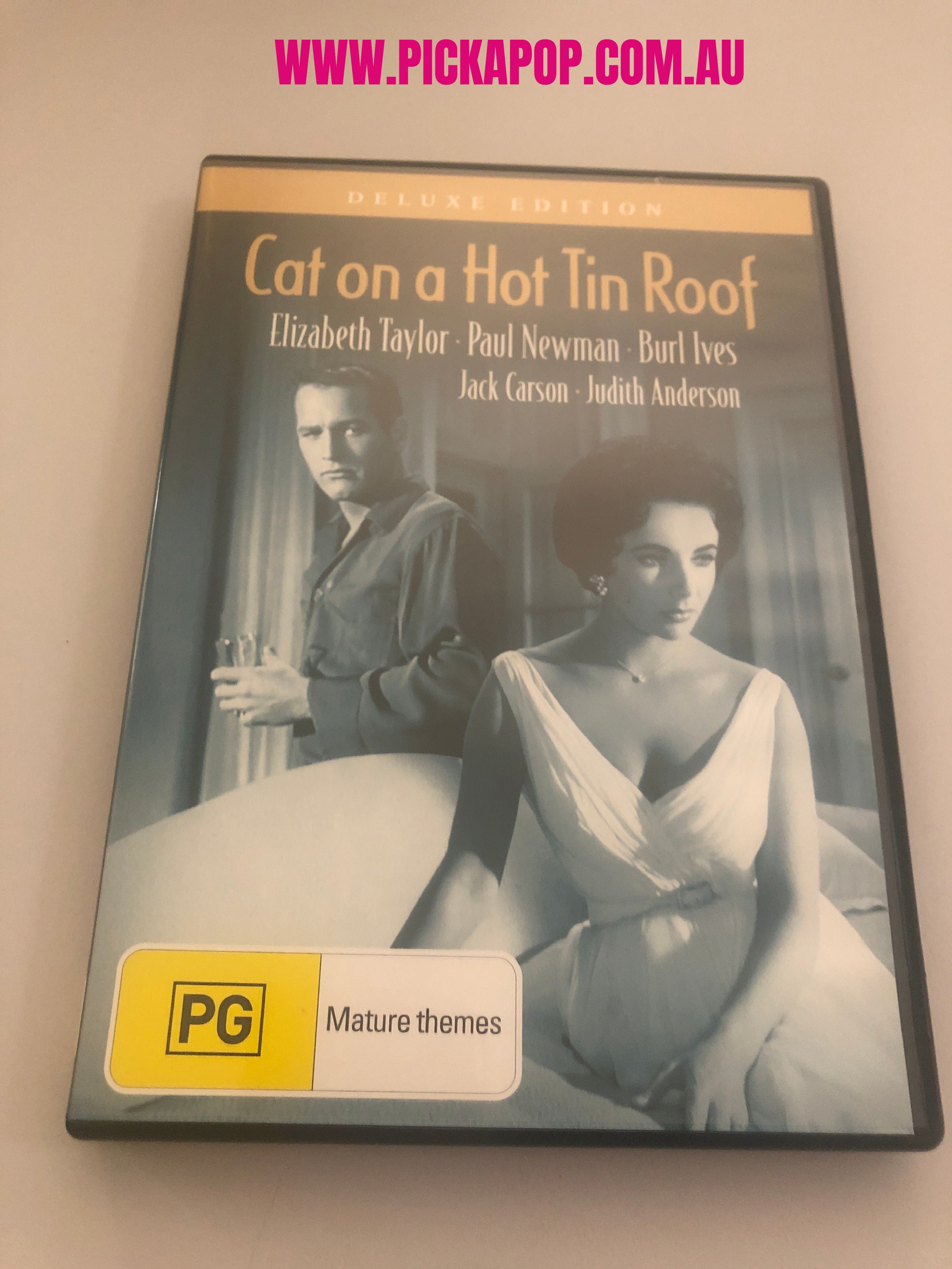 CAT ON A HOT TIN ROOF - (PAL Region 4) DVD Cleaned and Tested