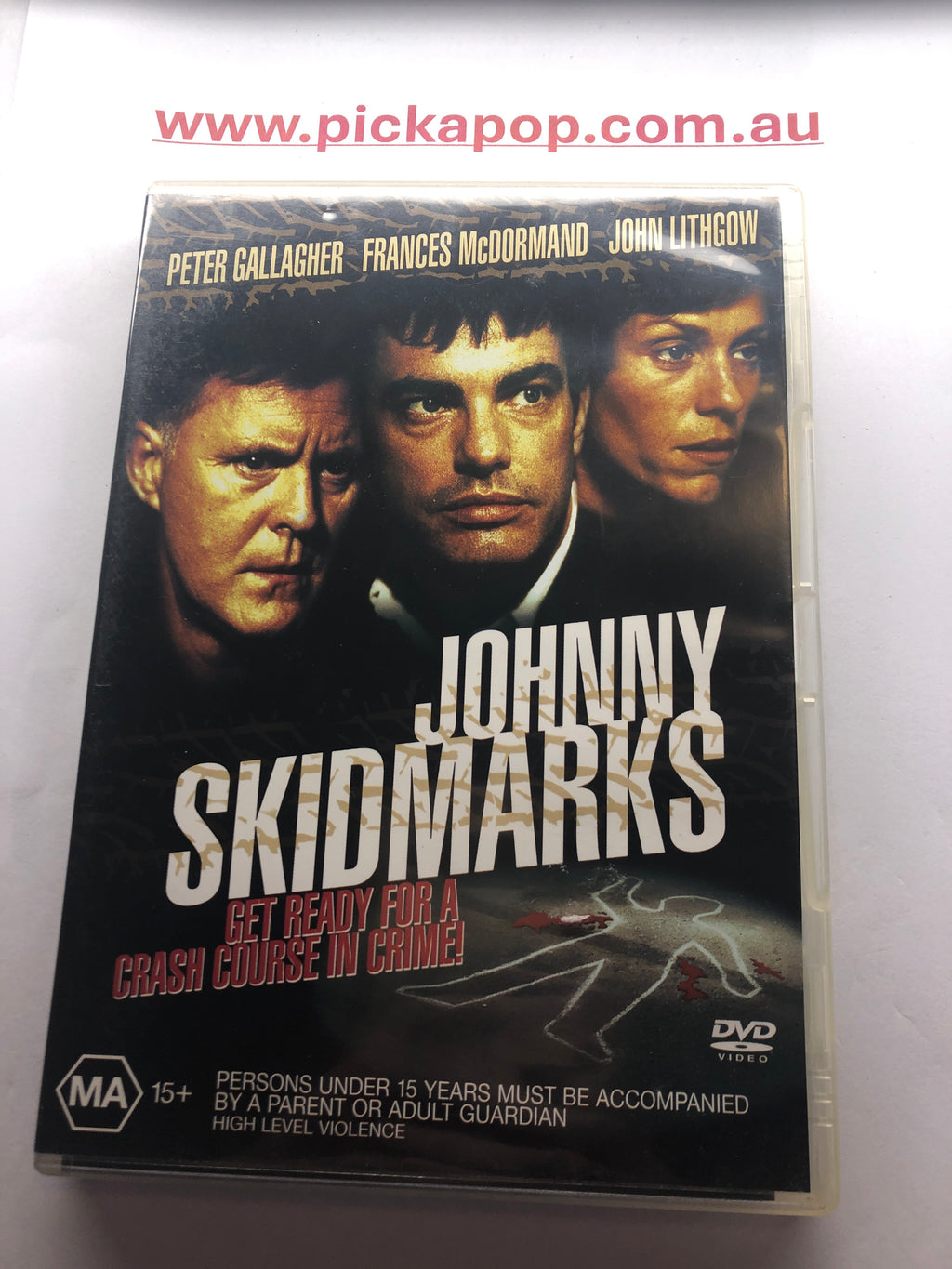 JOHNNY SKIDMARKS - (PAL Region 4) DVD Cleaned and Tested