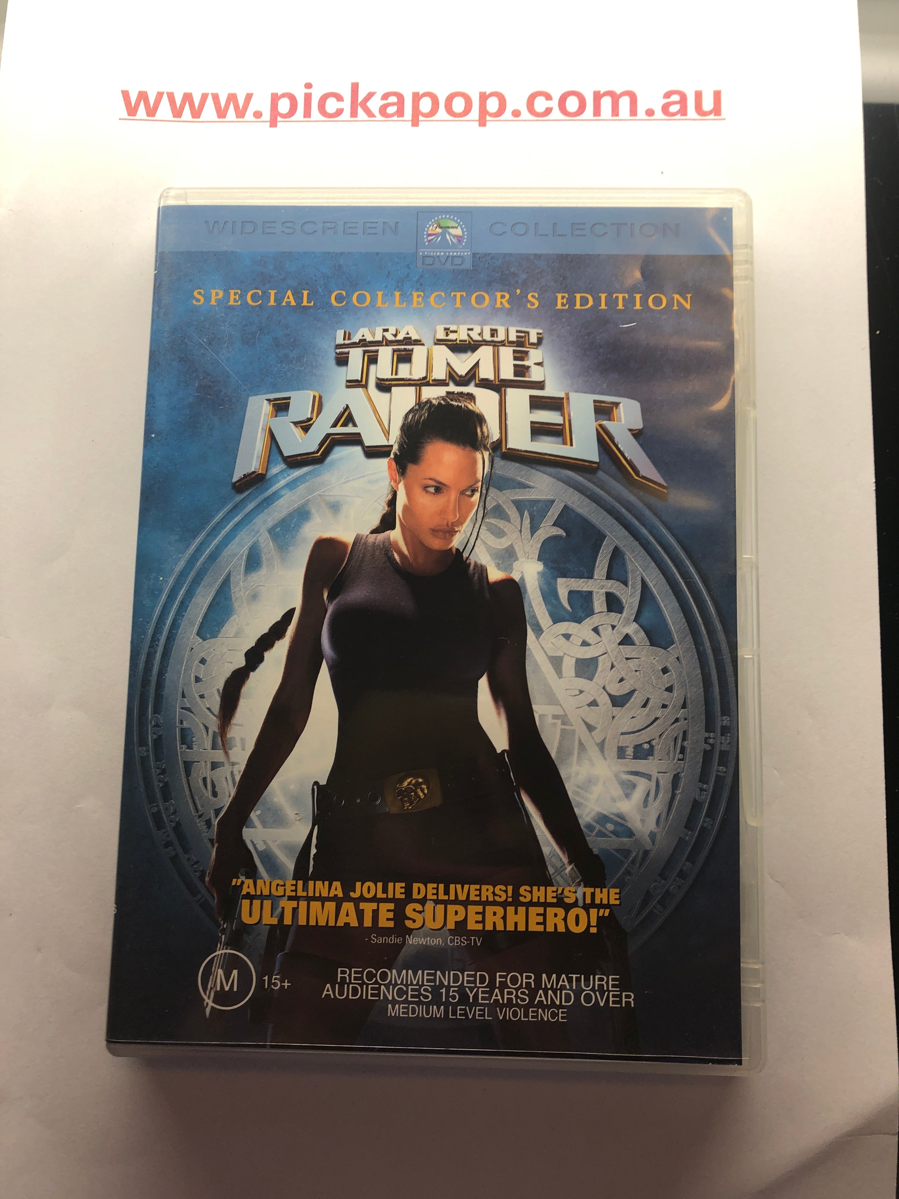 TOMB RAIDER SPECIAL COLLECTORS EDITION - (PAL Region 4) DVD Cleaned and Tested