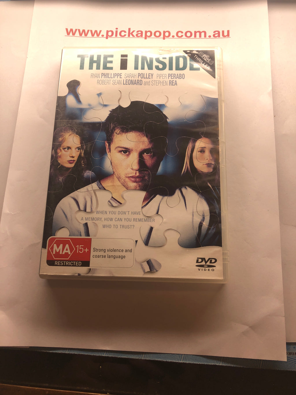 THE I INSIDE - (PAL Region 4) DVD Cleaned and Tested