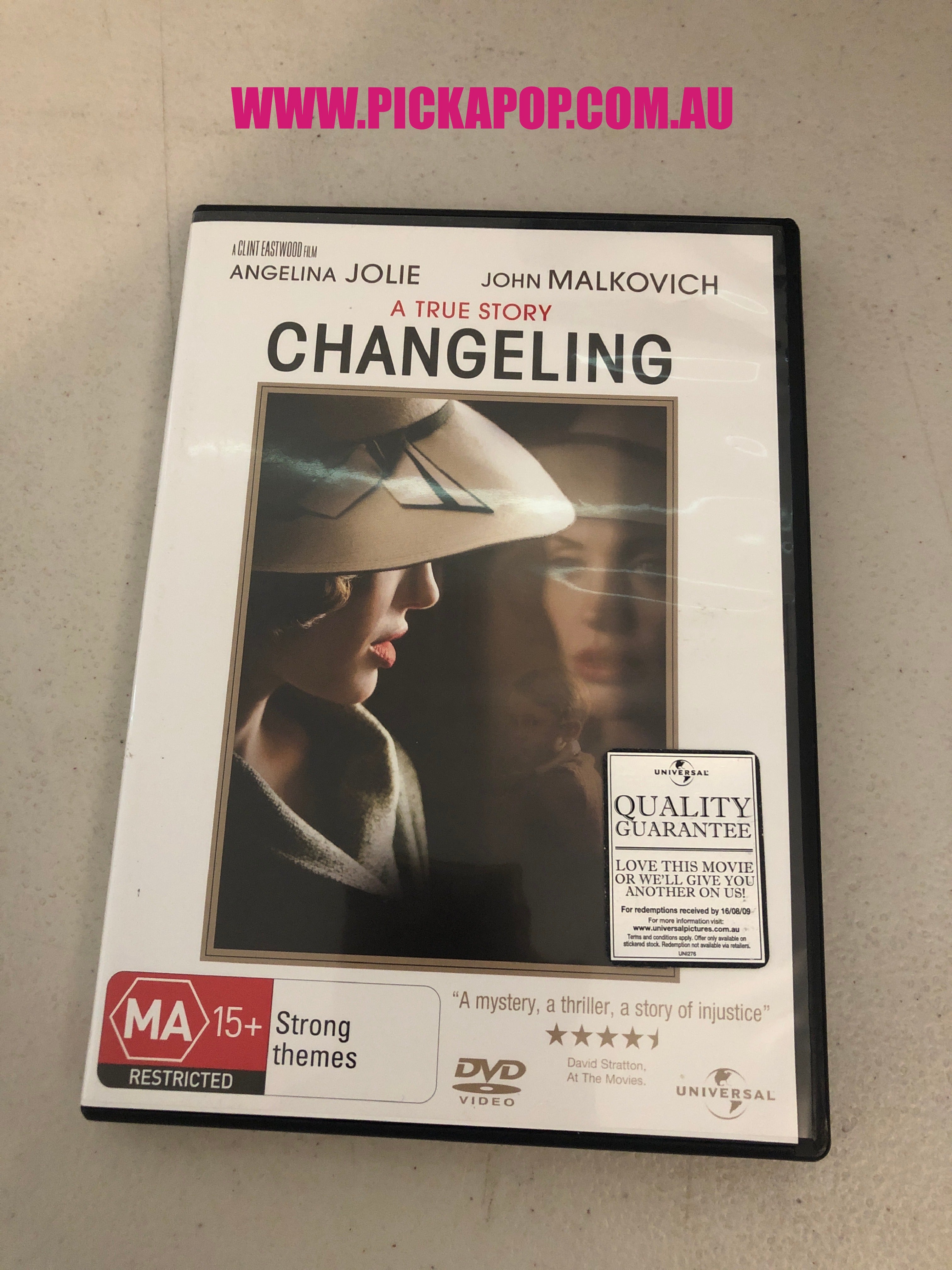 CHANGELING - PAL Region 4 - DVD Cleaned and Tested