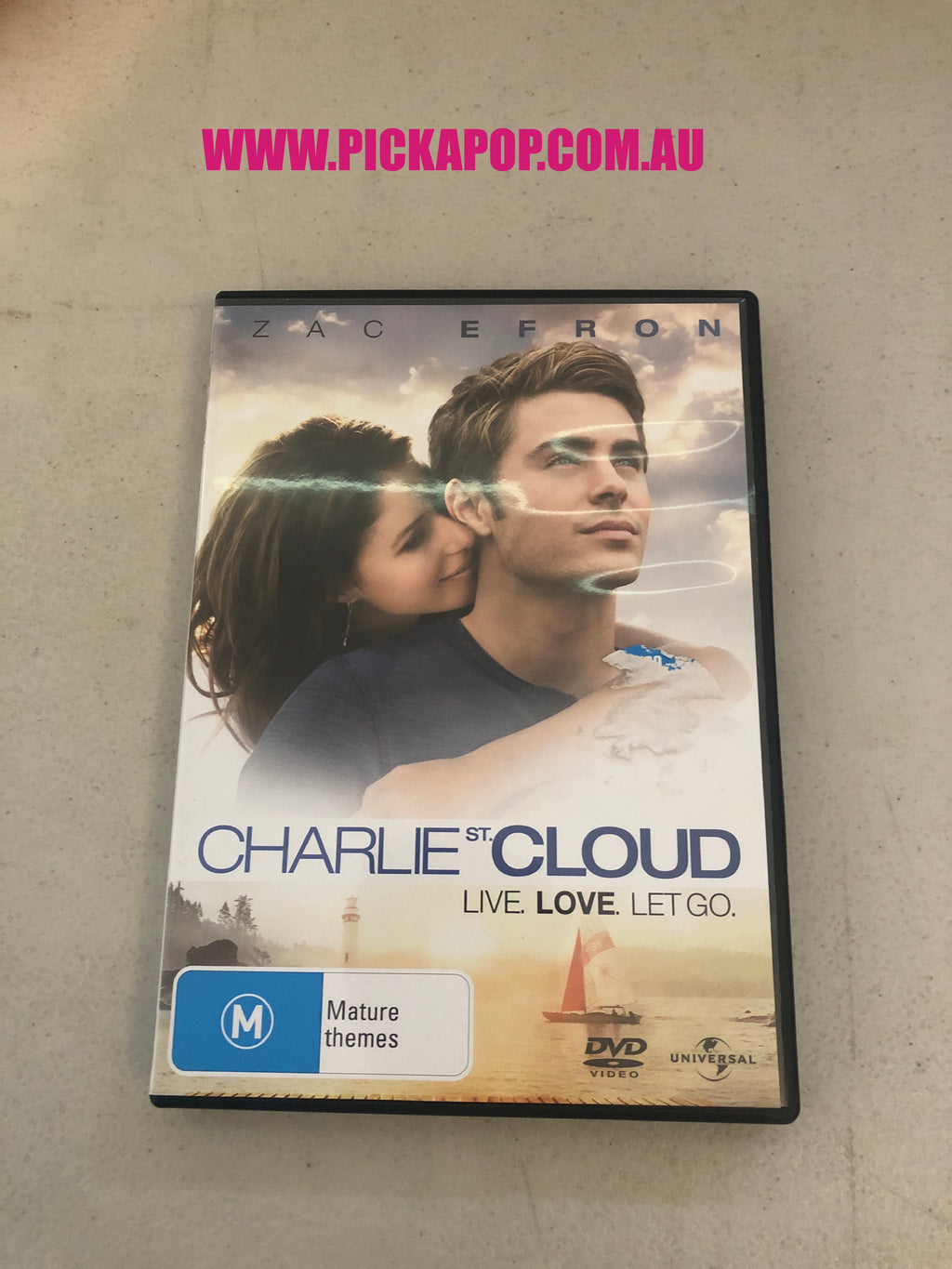CHARLIE ST CLOUD - PAL Region 4 - DVD Cleaned and Tested