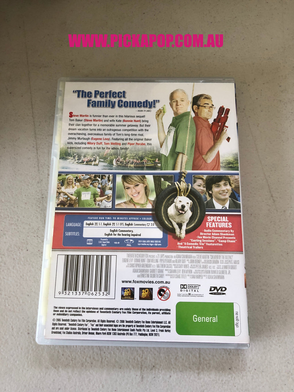 CHEAPER BY THE DOZEN 2 - PAL Region 4 - DVD Cleaned and Tested