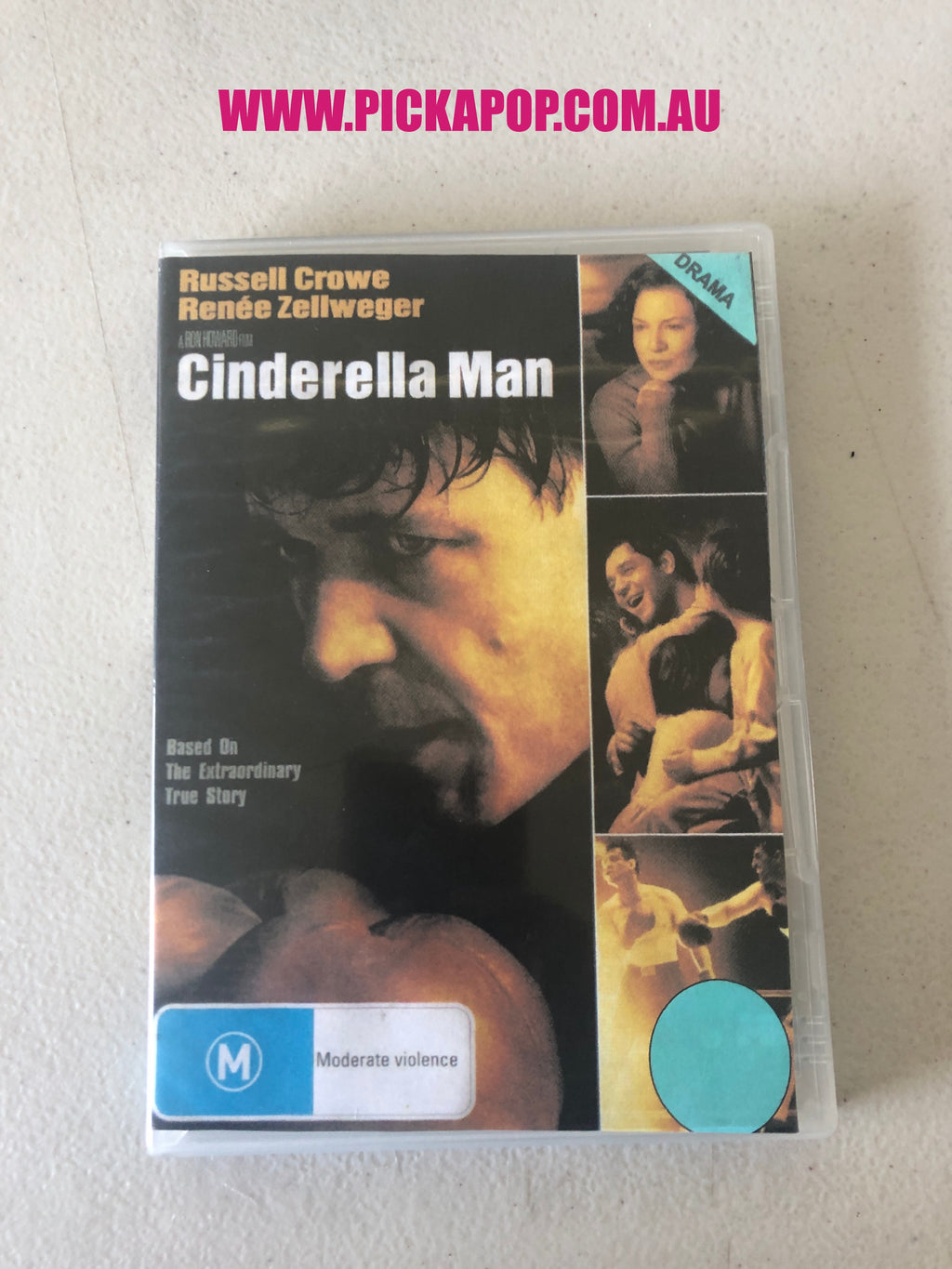 CINDERELLA MAN - PAL Region 4 - DVD Cleaned and Tested
