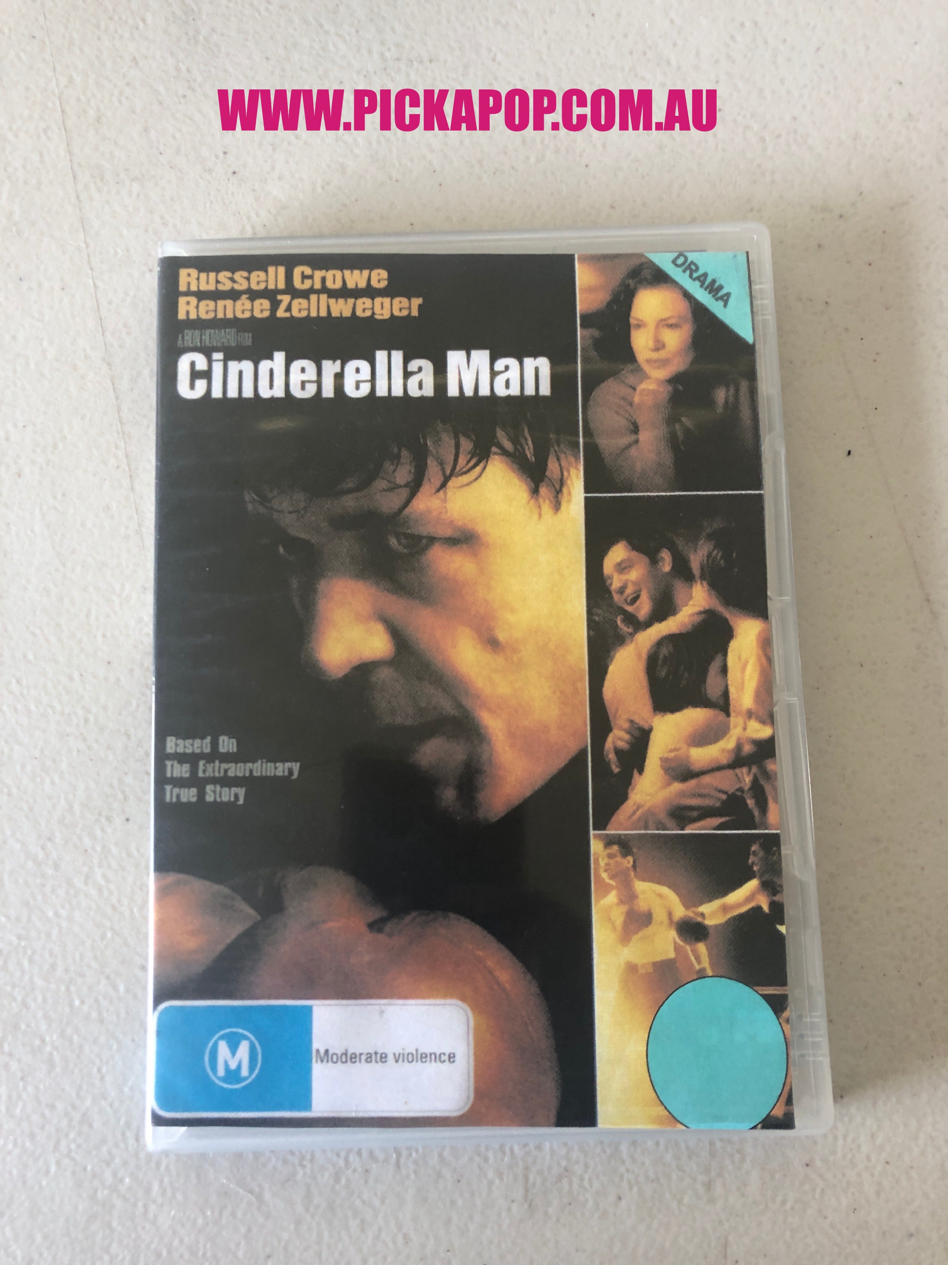 CINDERELLA MAN - PAL Region 4 - DVD Cleaned and Tested