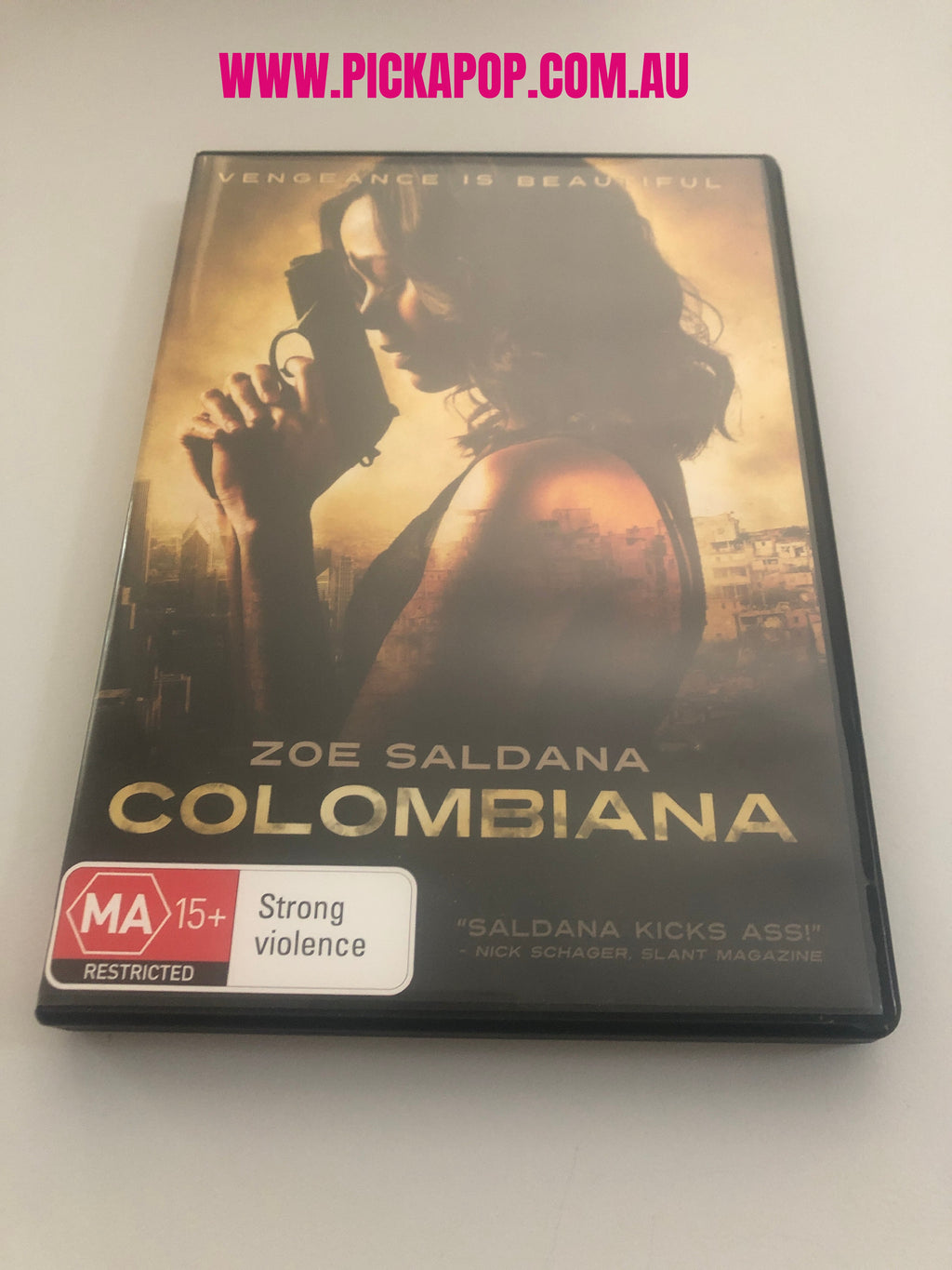 COLUMBIANA - (PAL Region 4) DVD Cleaned and Tested