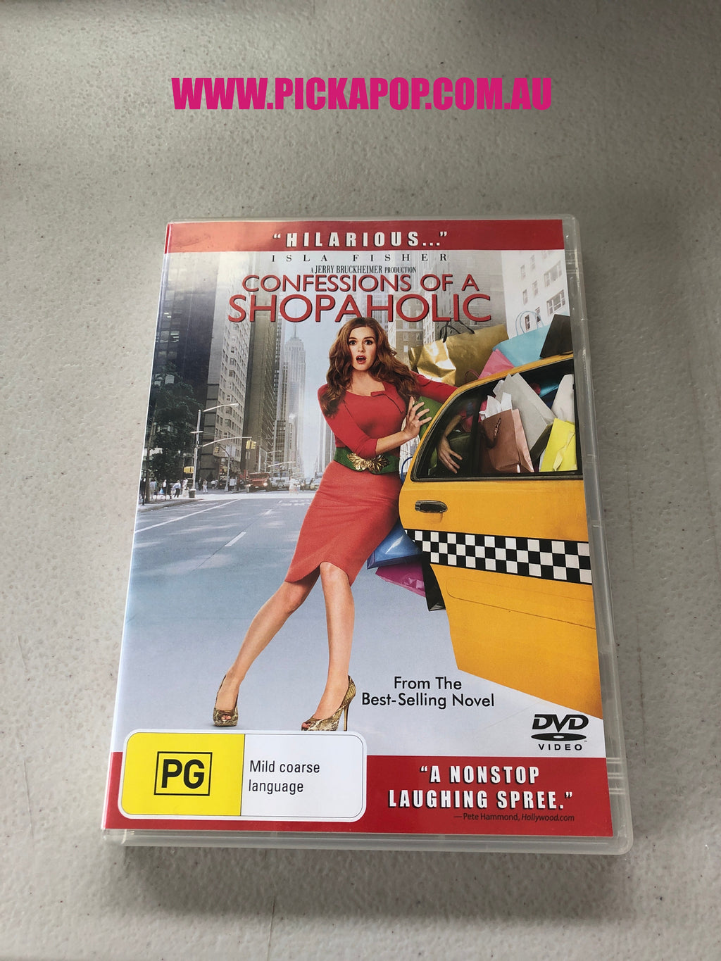 CONFESSIONS OF A SHOPAHOLIC - PAL Region 4 - DVD Cleaned and Tested