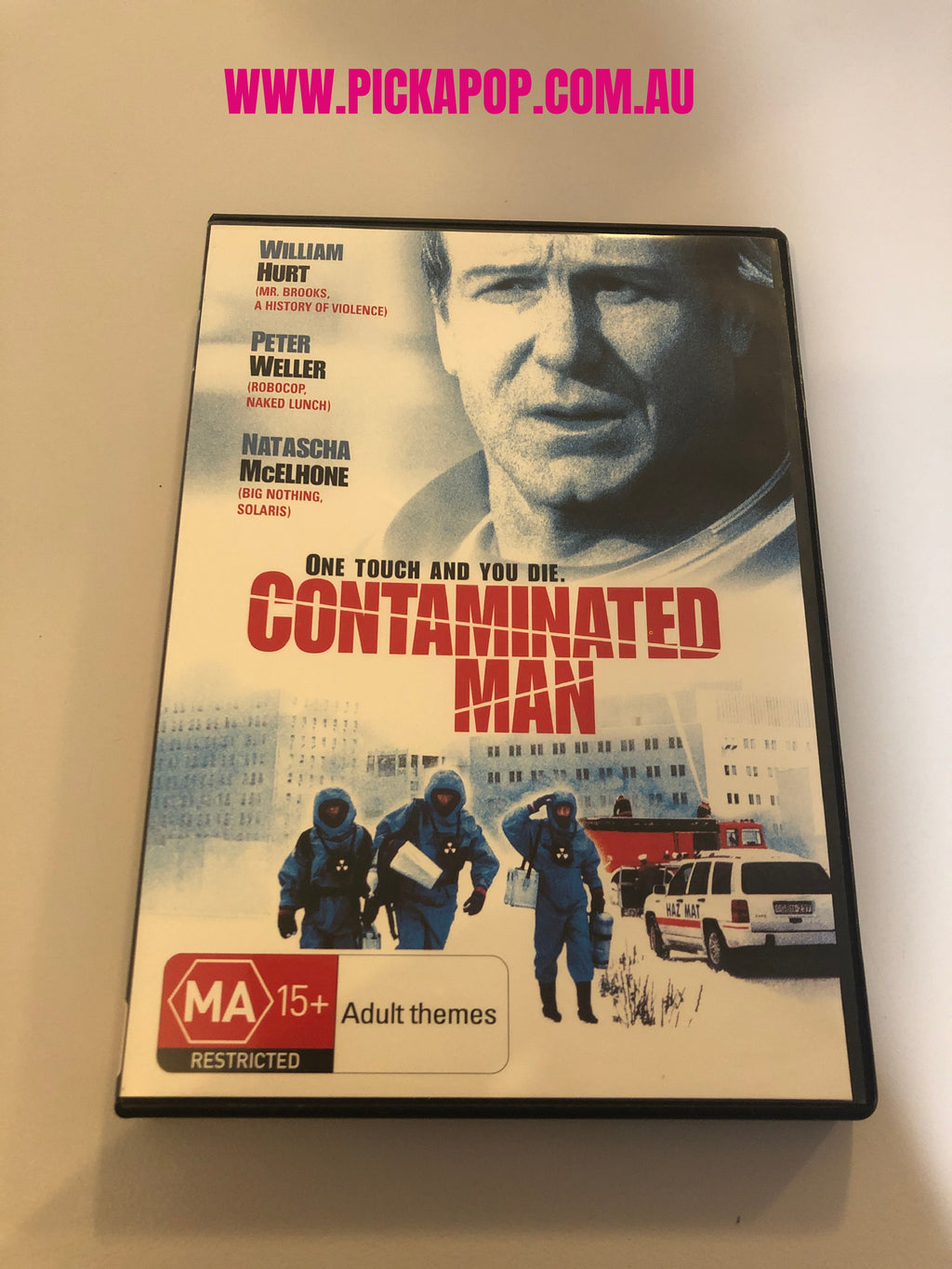 CONTAMINATED MAN - (PAL Region 4) DVD Cleaned and Tested