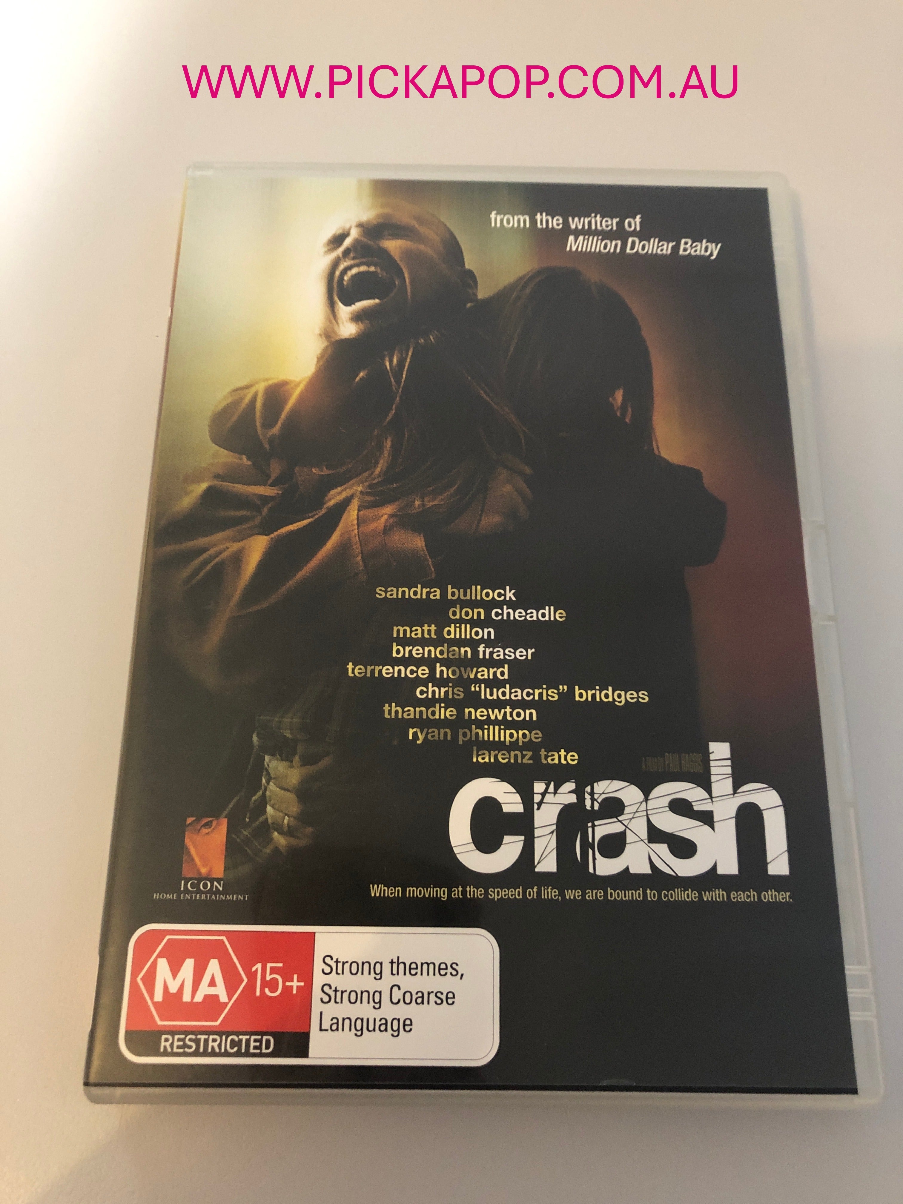 CRASH - (PAL Region 4) DVD Cleaned and Tested