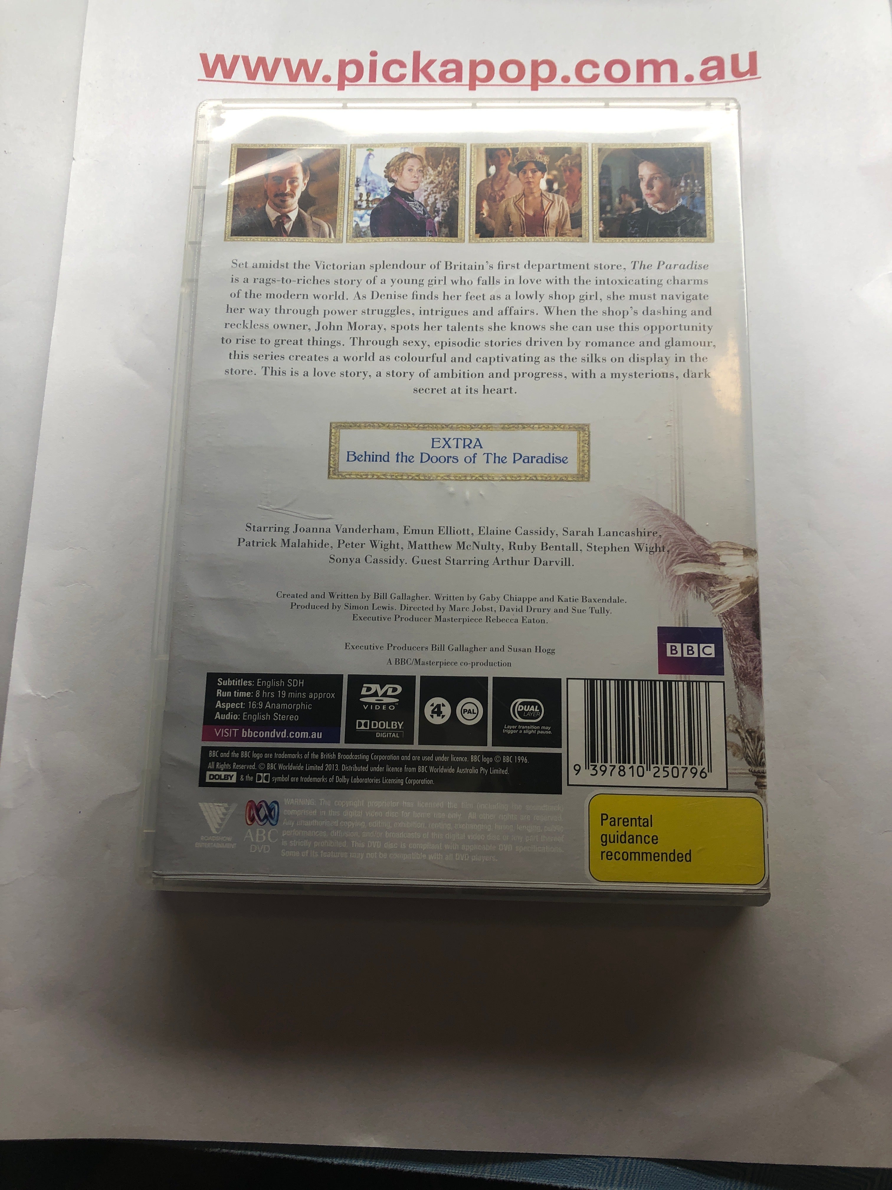 THE PARADISE - (PAL Region 4) DVD Cleaned and Tested