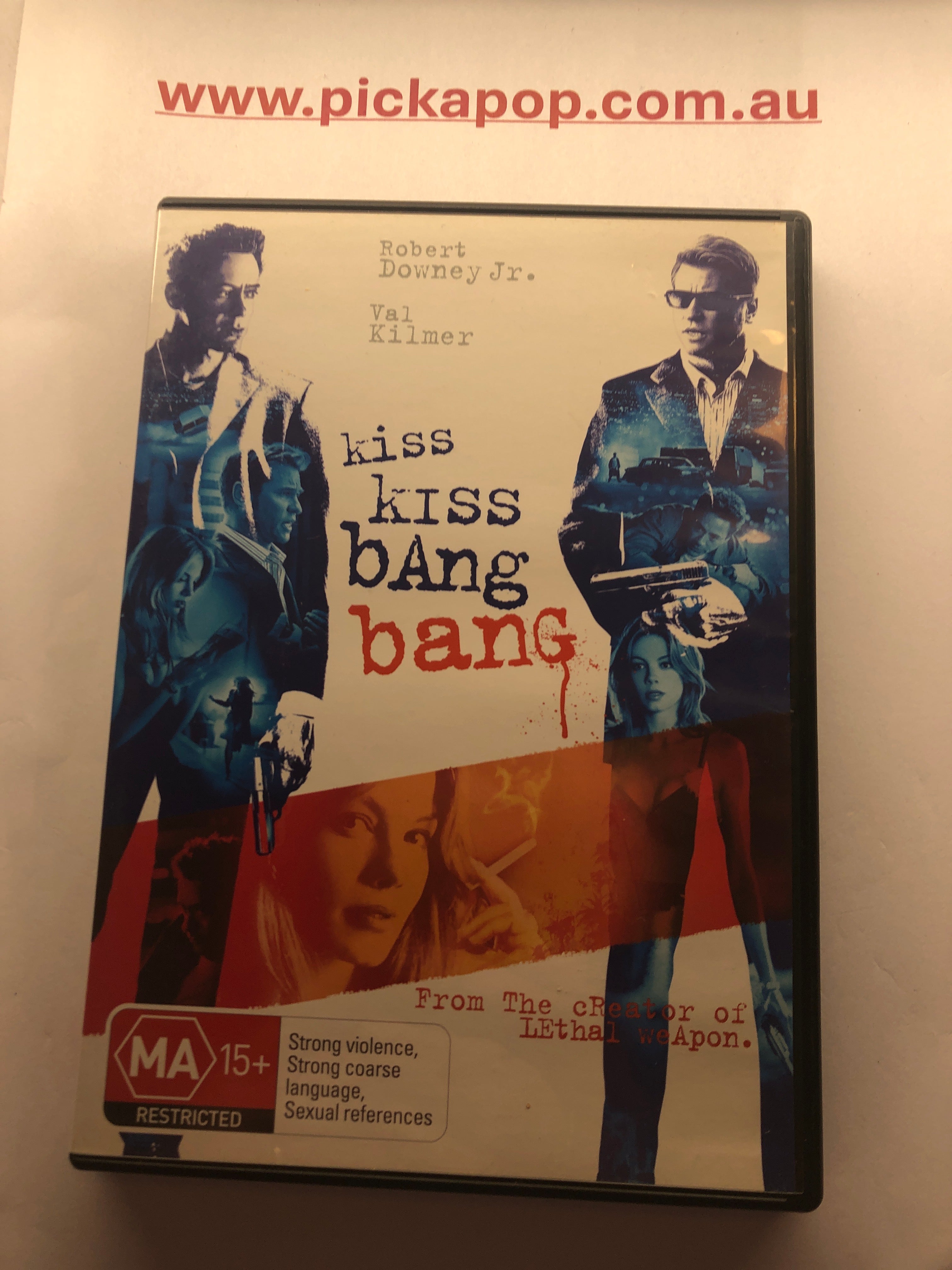 KISS KISS BANG BANG - (PAL Region 4) DVD Cleaned and Tested