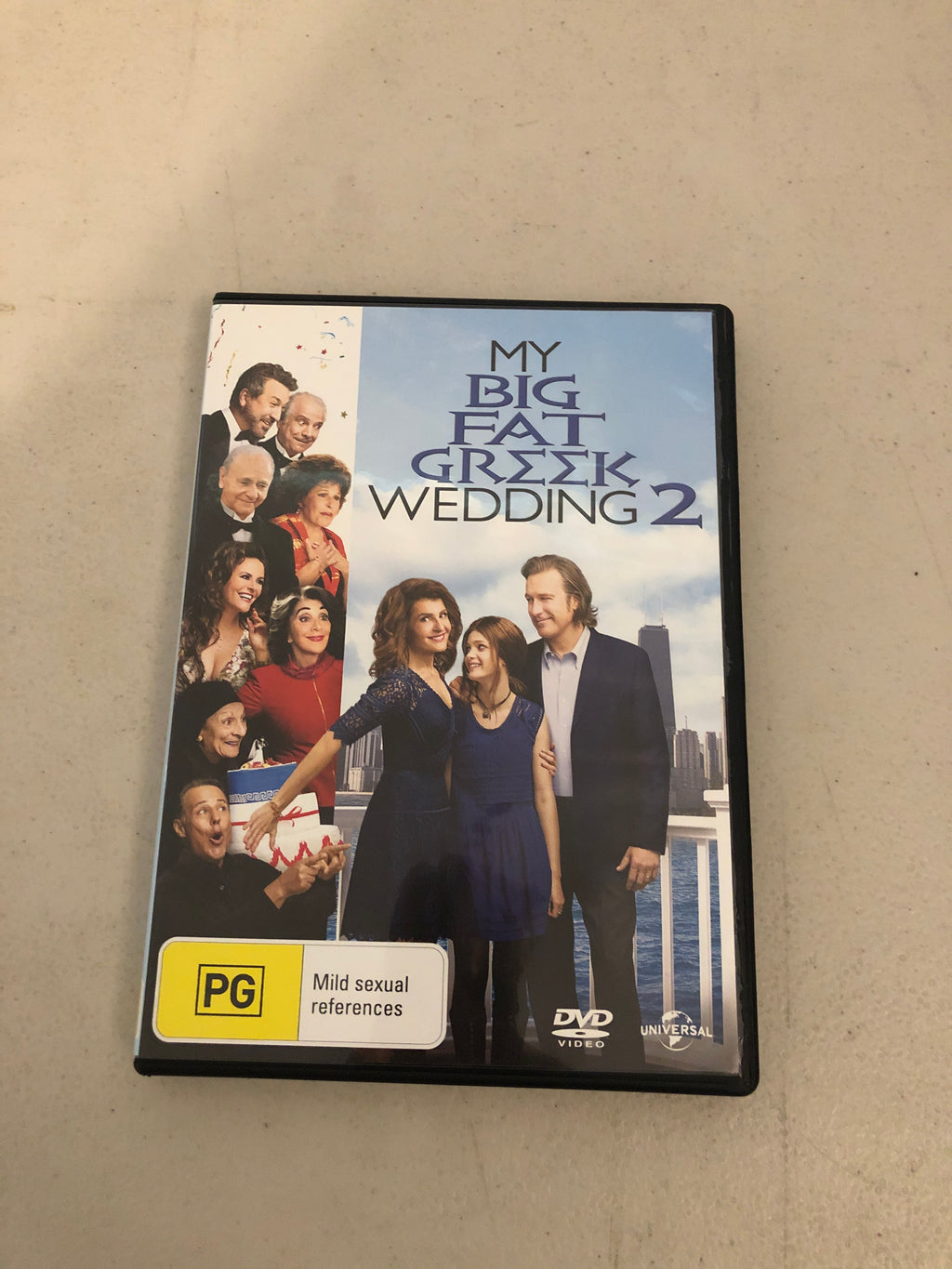 MY BIG FAT GREEK WEDDING 2 - PAL Region 4 - DVD Cleaned and Tested