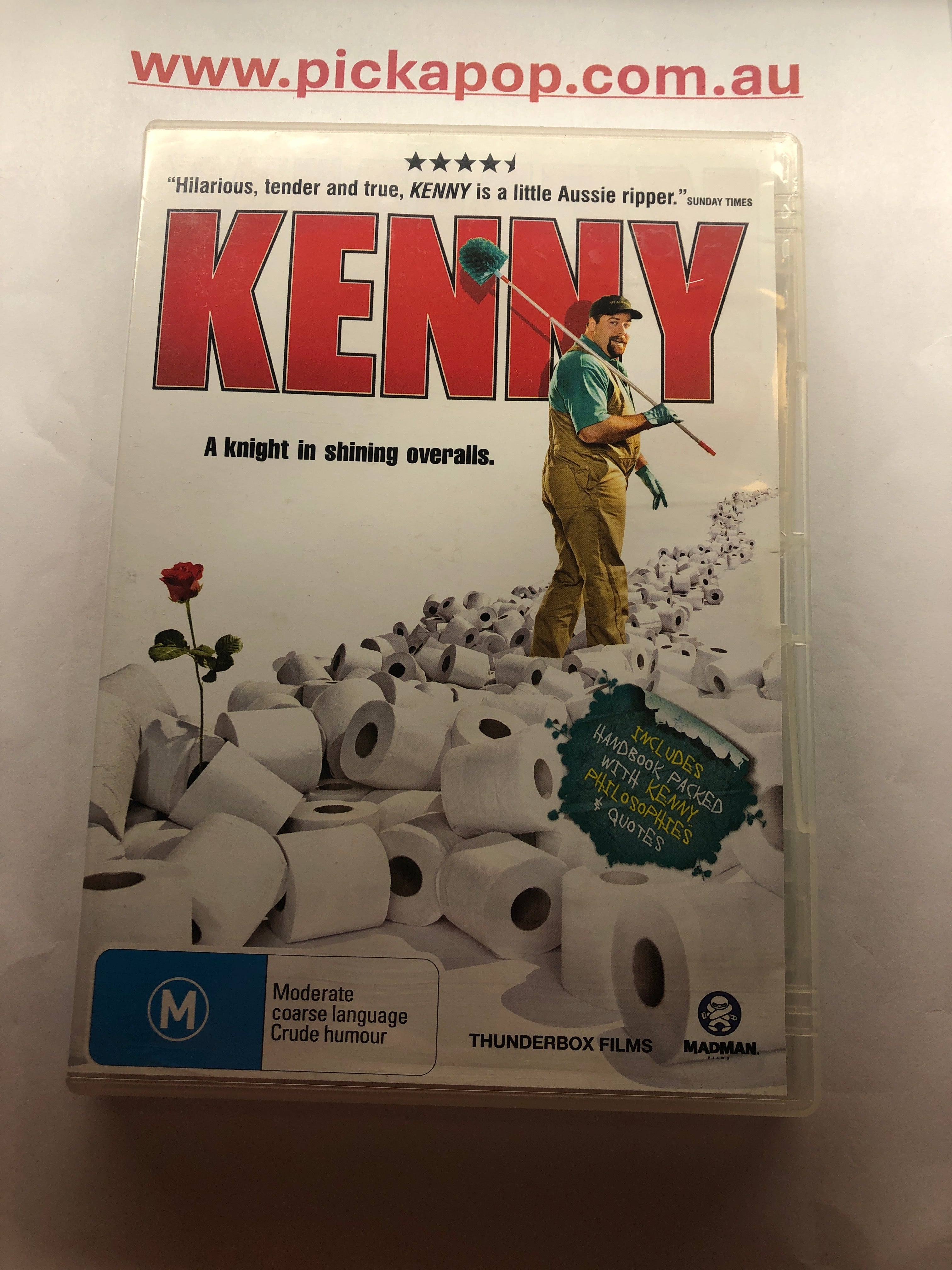 KENNY - (PAL Region 4) DVD Cleaned and Tested