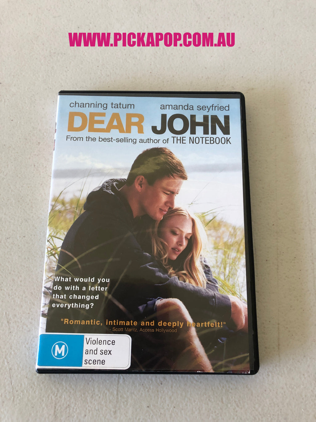 DEAR JOHN - PAL Region 4 - DVD Cleaned and Tested