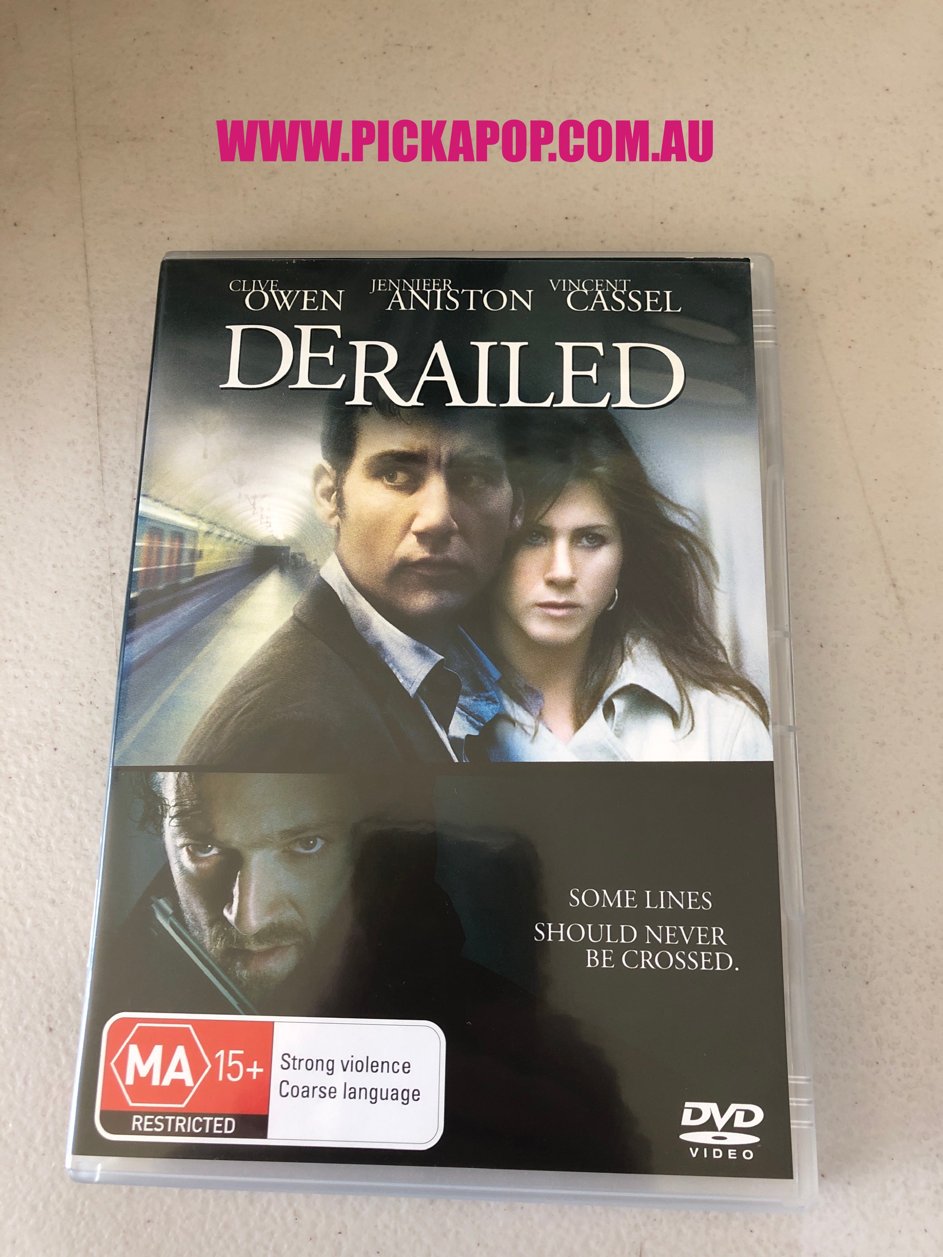 DERAILED - PAL Region 4 - DVD Cleaned and Tested