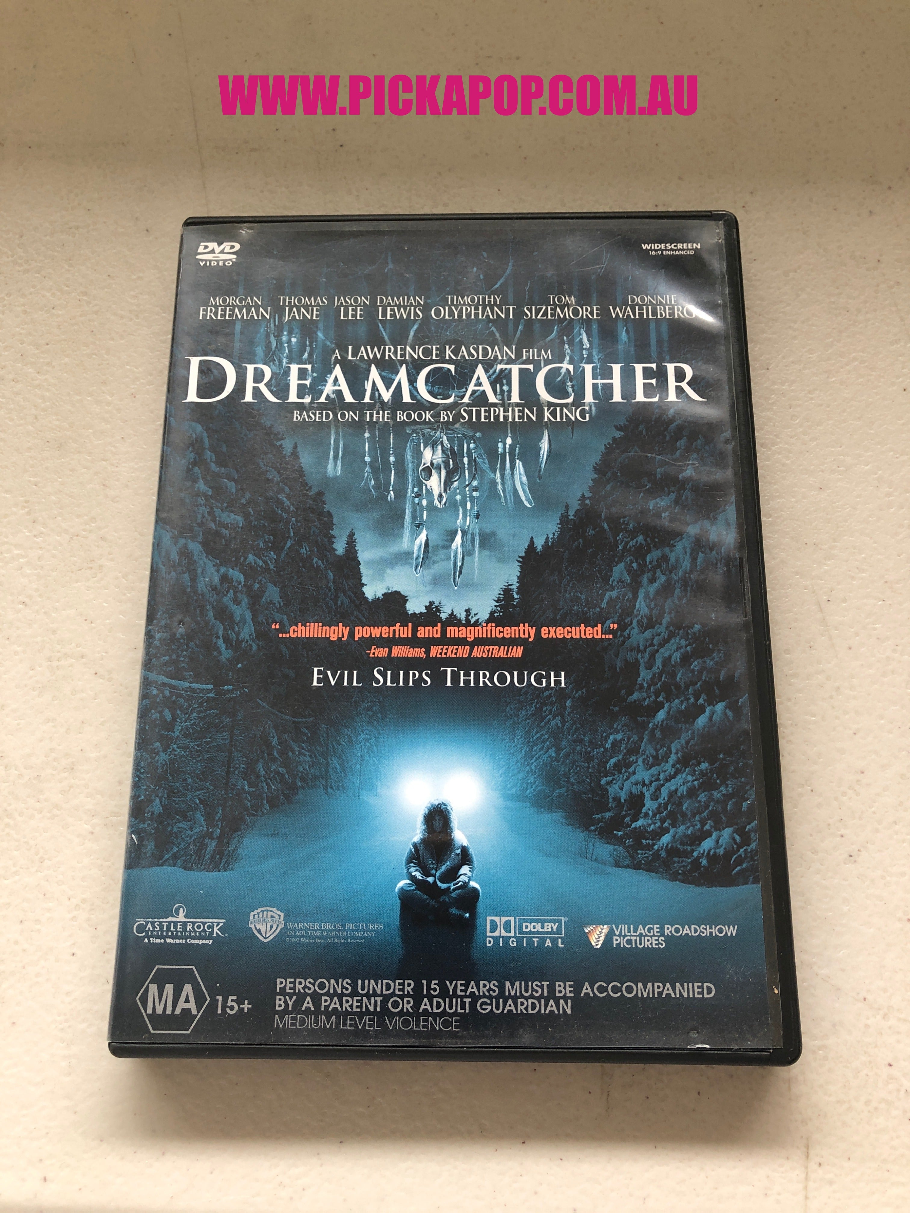 DREAMCATCHER - PAL Region 4 - DVD Cleaned and Tested